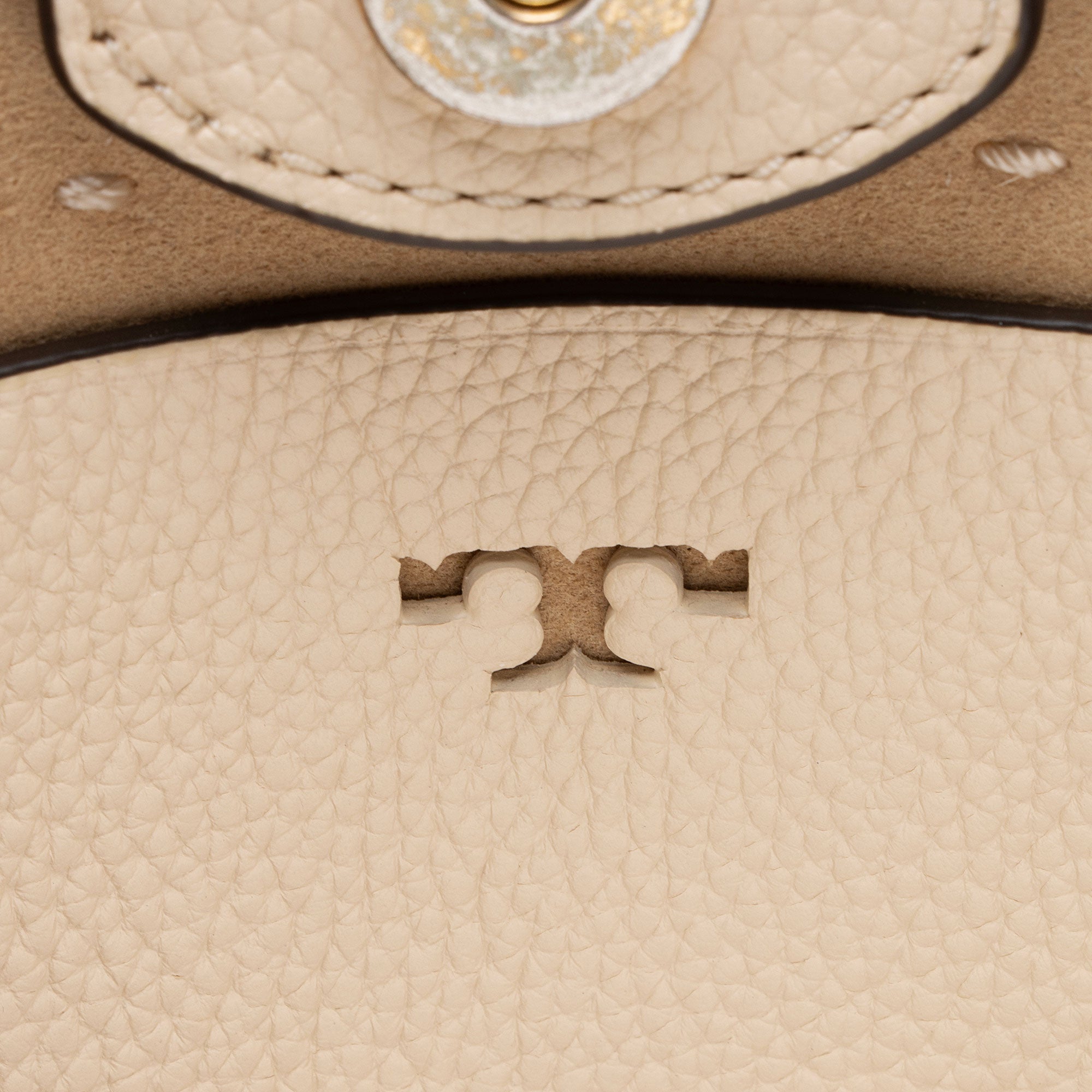Tory Burch Leather McGraw Bucket Bag