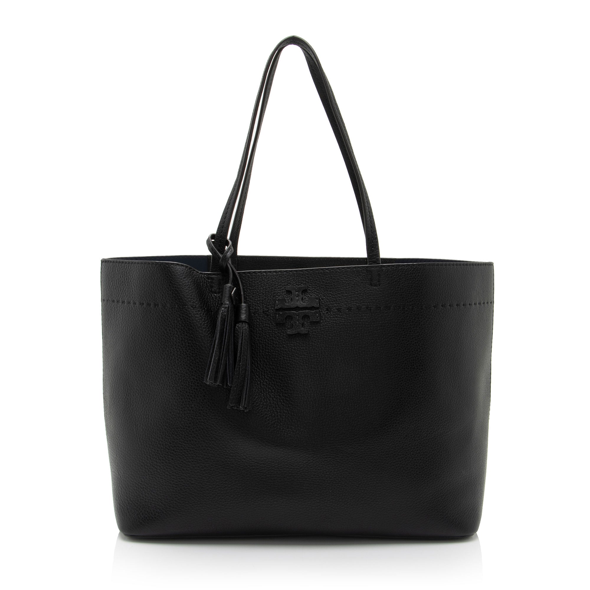 Tory Burch Leather McGraw Tote (SHF-F8uEKi)