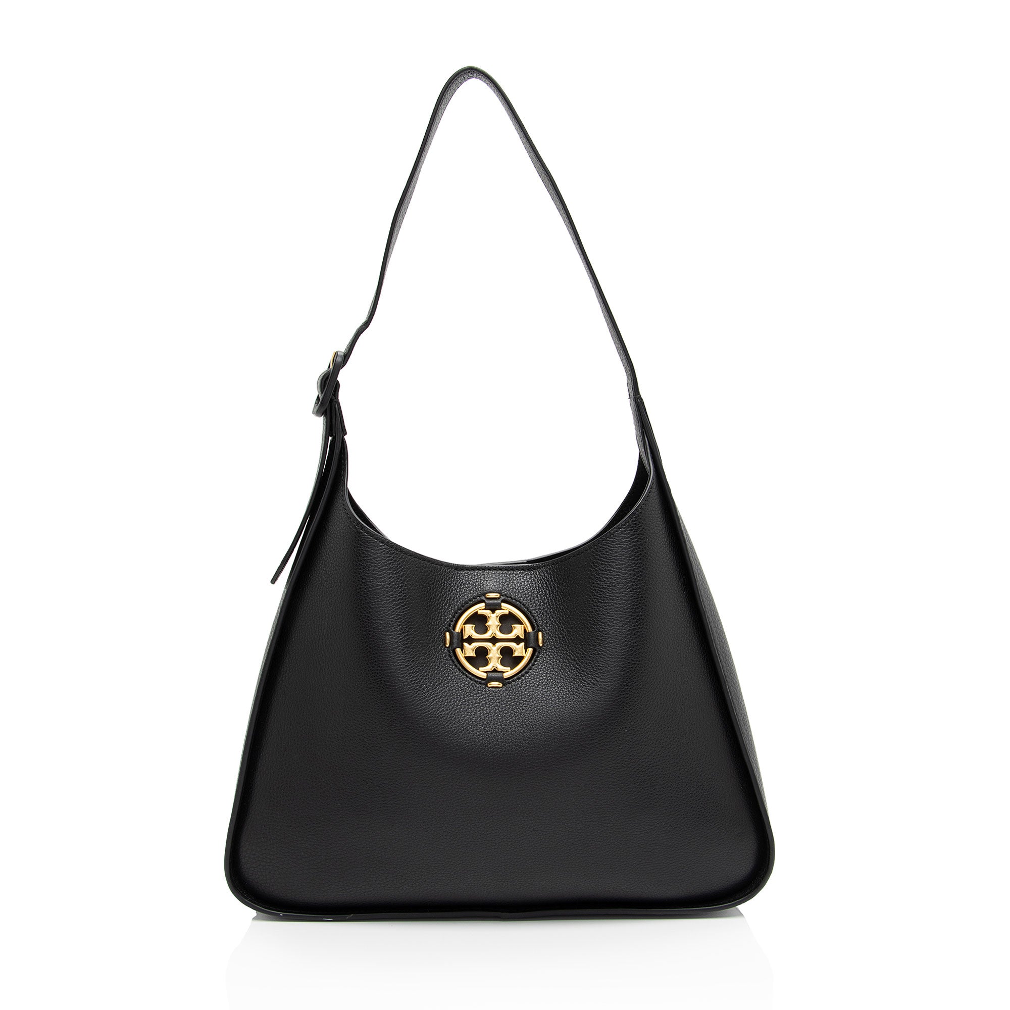 Tory Burch Leather Miller Hobo (SHF-m8Gg4K)