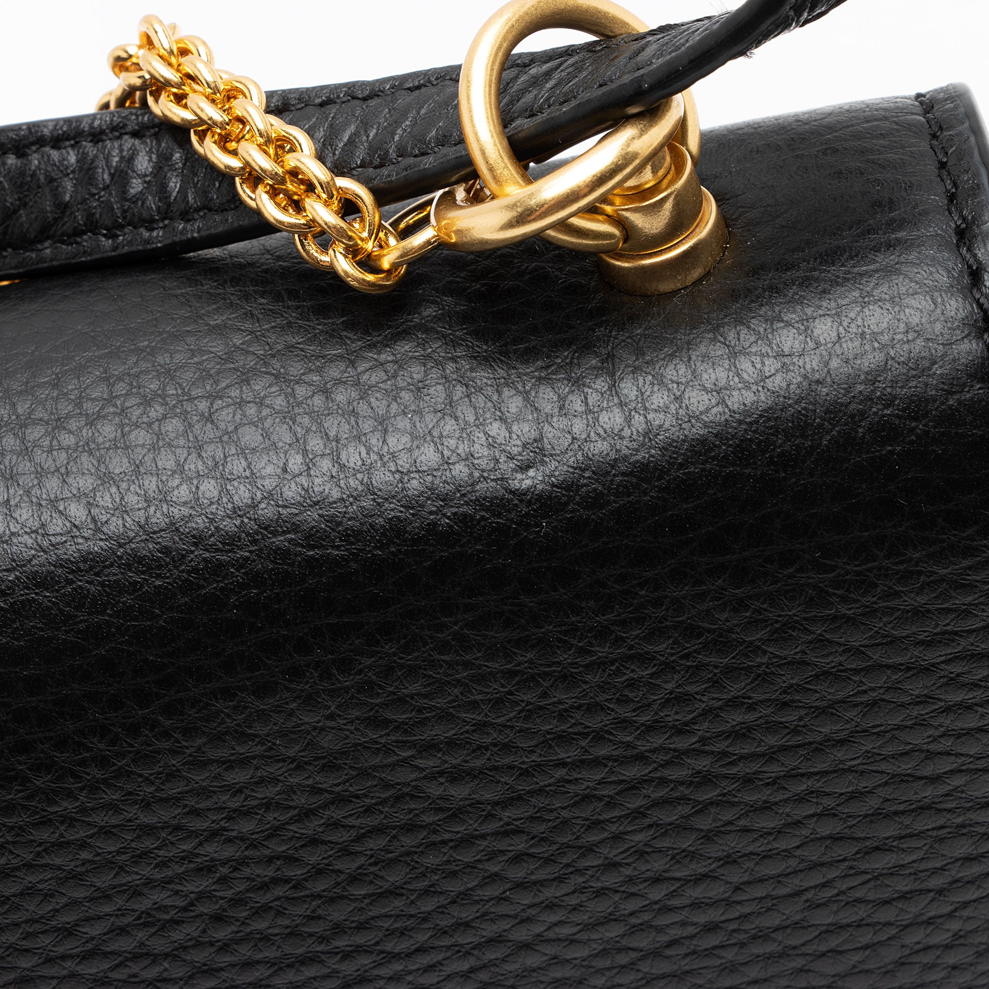 Tory Burch Leather Miller Mini Shoulder Bag (SHF-fFY17g)