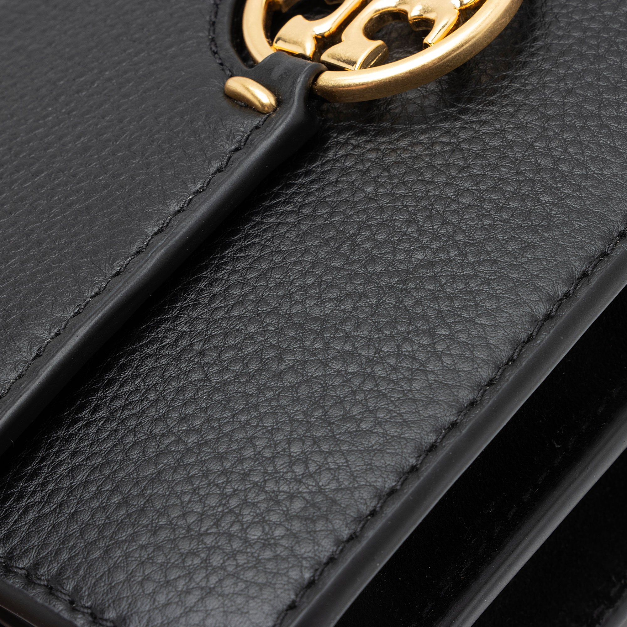 Tory Burch Leather Miller Mini Shoulder Bag (SHF-fFY17g)