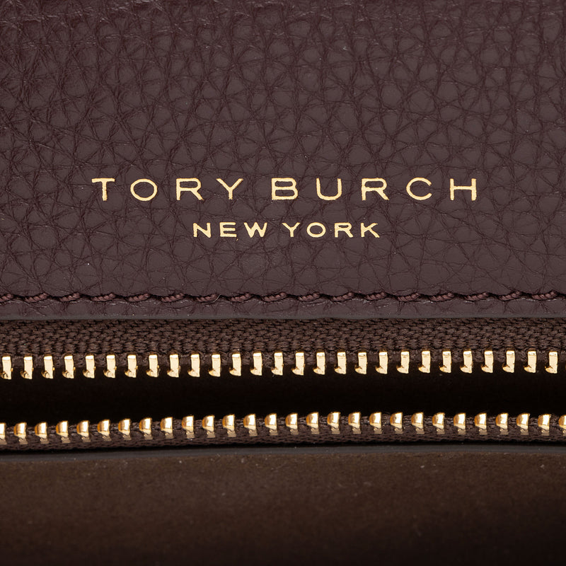 Tory Burch Leather Miller Shoulder Bag (SHF-BV7Jj6)