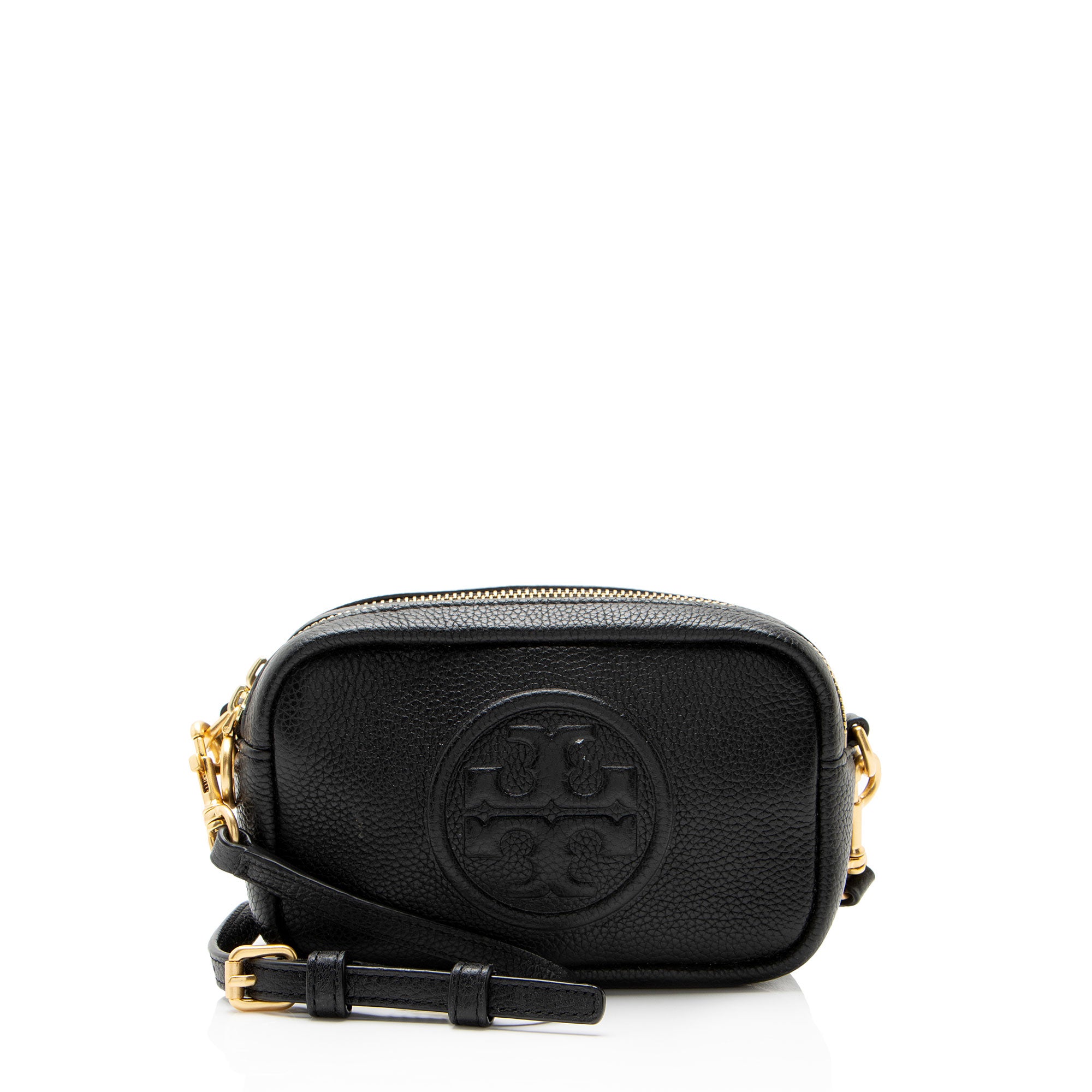 Tory Burch Leather Perry Bombe Mini Bag