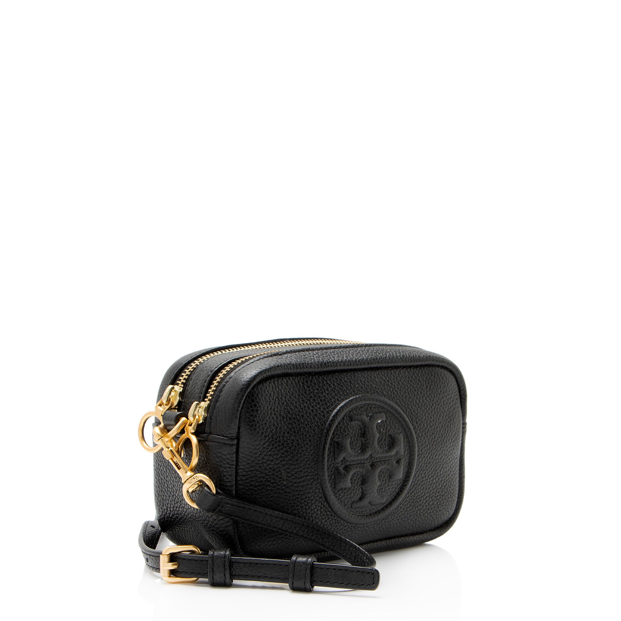 Tory Burch Leather Perry Bombe Mini Bag