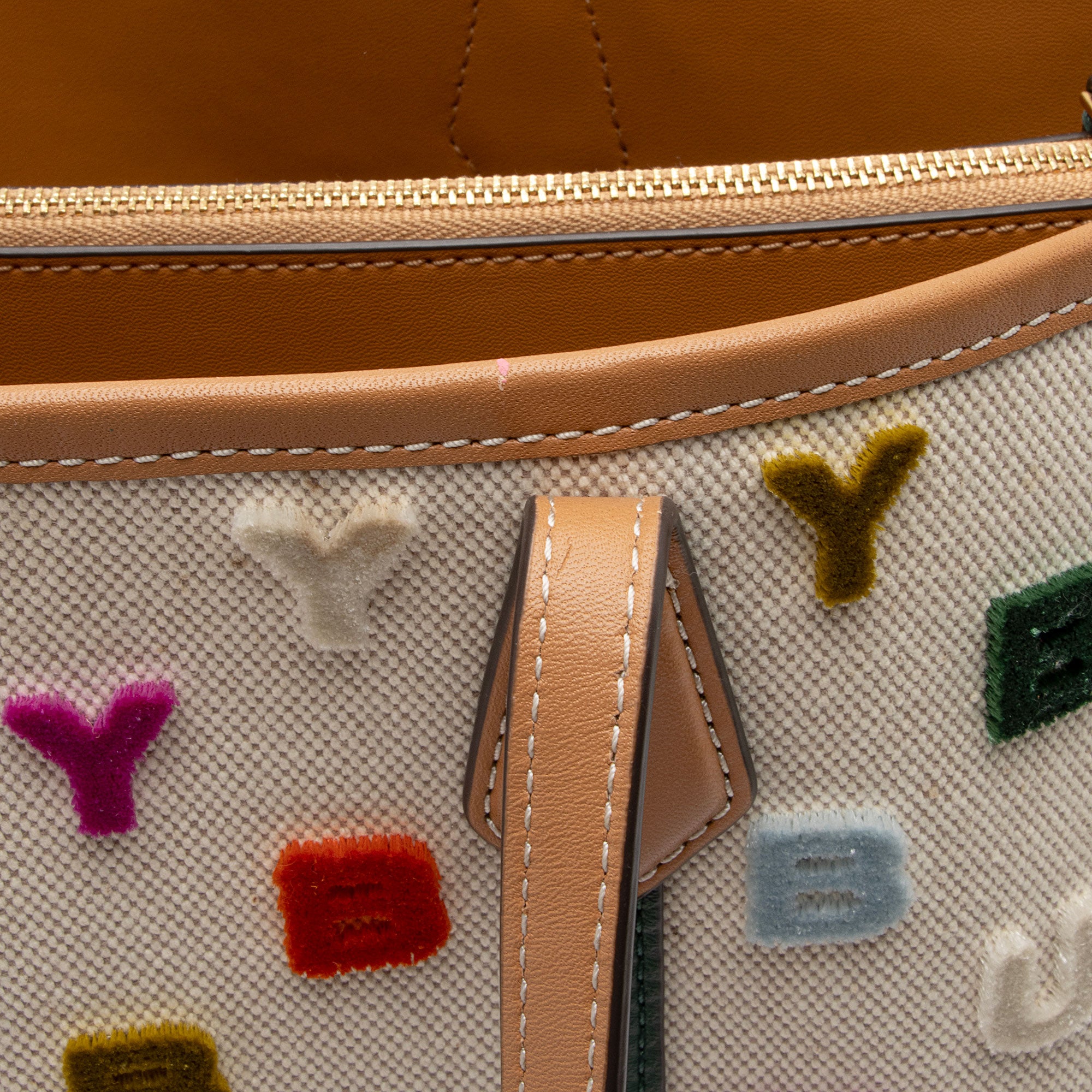 Tory Burch Leather Perry Fil Coupe Tote (SHF-R2Uxjz)