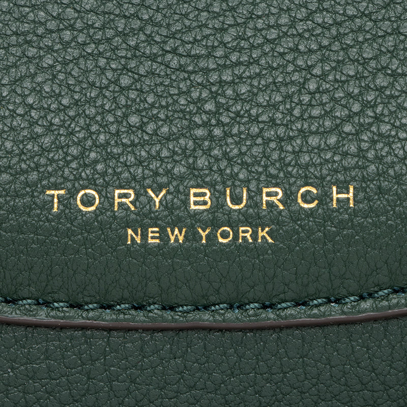 Tory Burch Leather Perry Small Satchel (SHF-13362)