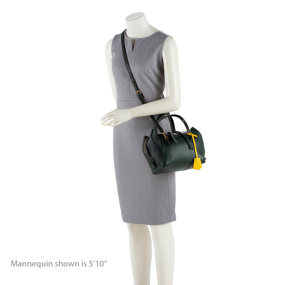 Tory Burch Leather Perry Small Satchel (SHF-13362)