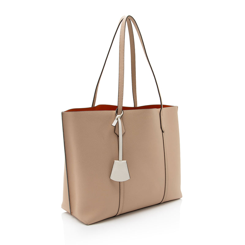 Tory Burch Leather Perry Tote (SHF-JeBlBY)