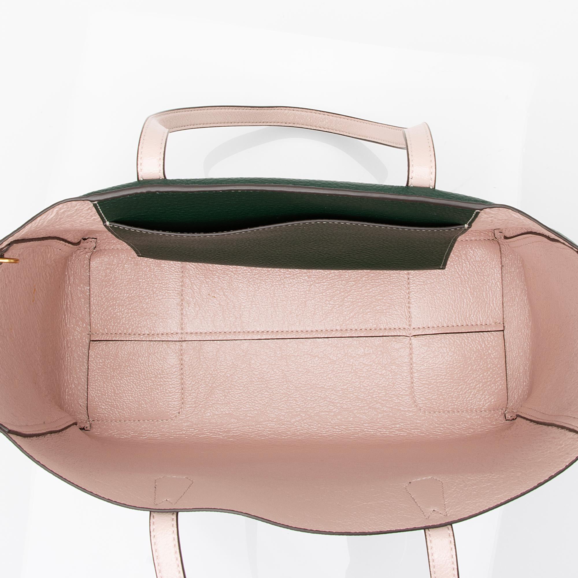 Tory Burch Leather Phoebe Perry Reversible Tote (SHF-23615)