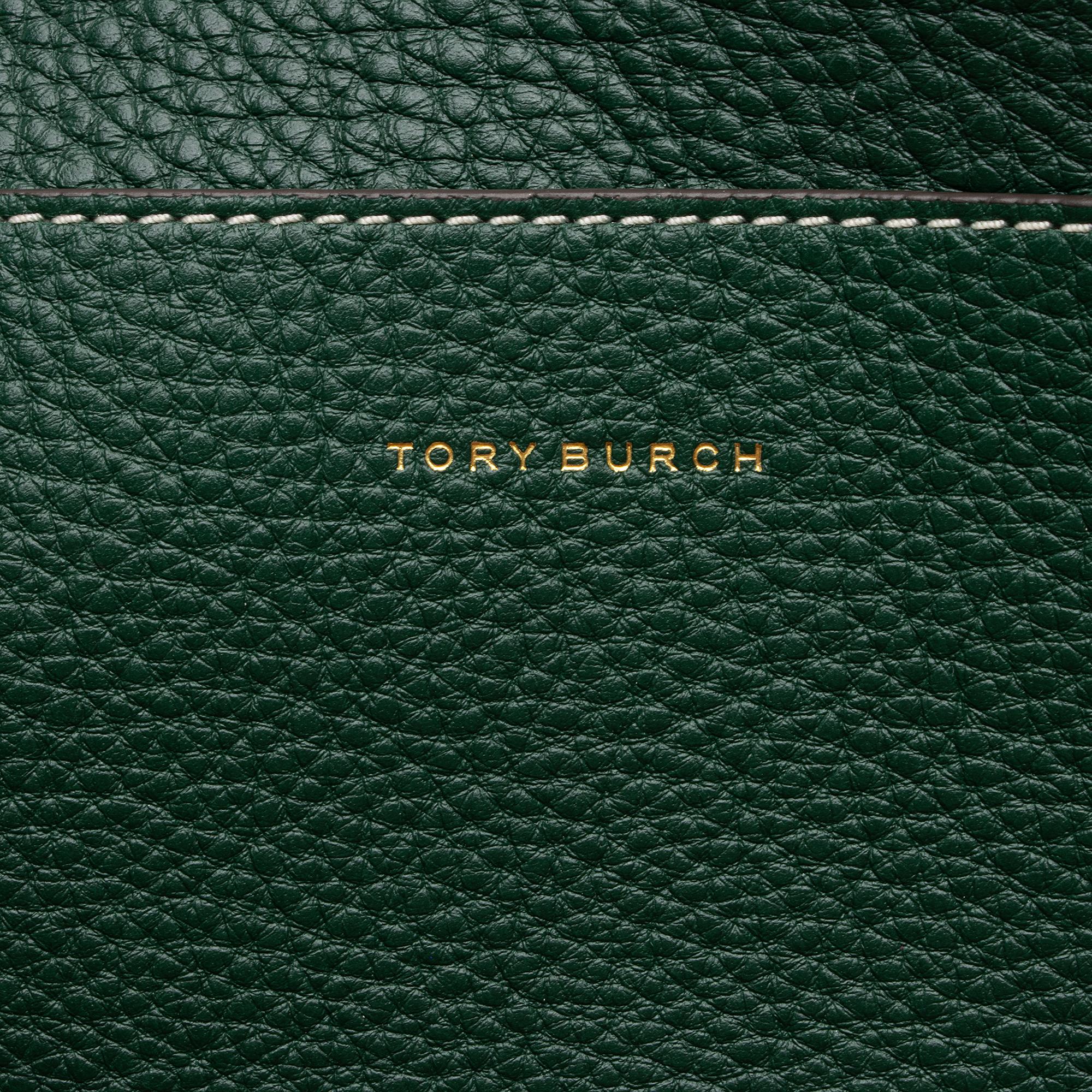 Tory Burch Leather Phoebe Perry Reversible Tote (SHF-23615)