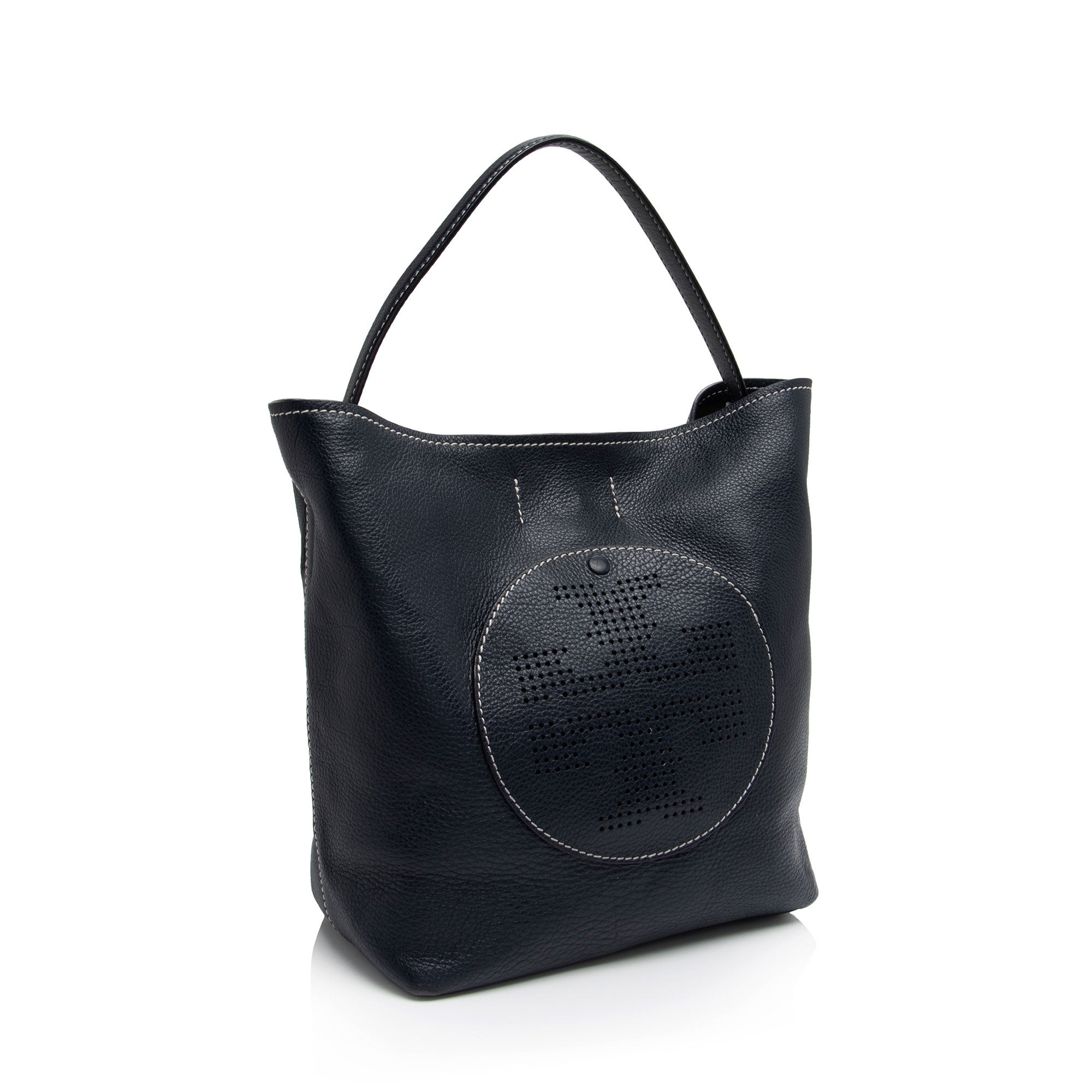 Tory Burch Leather Quinn Hobo (SHF-GK1es5)