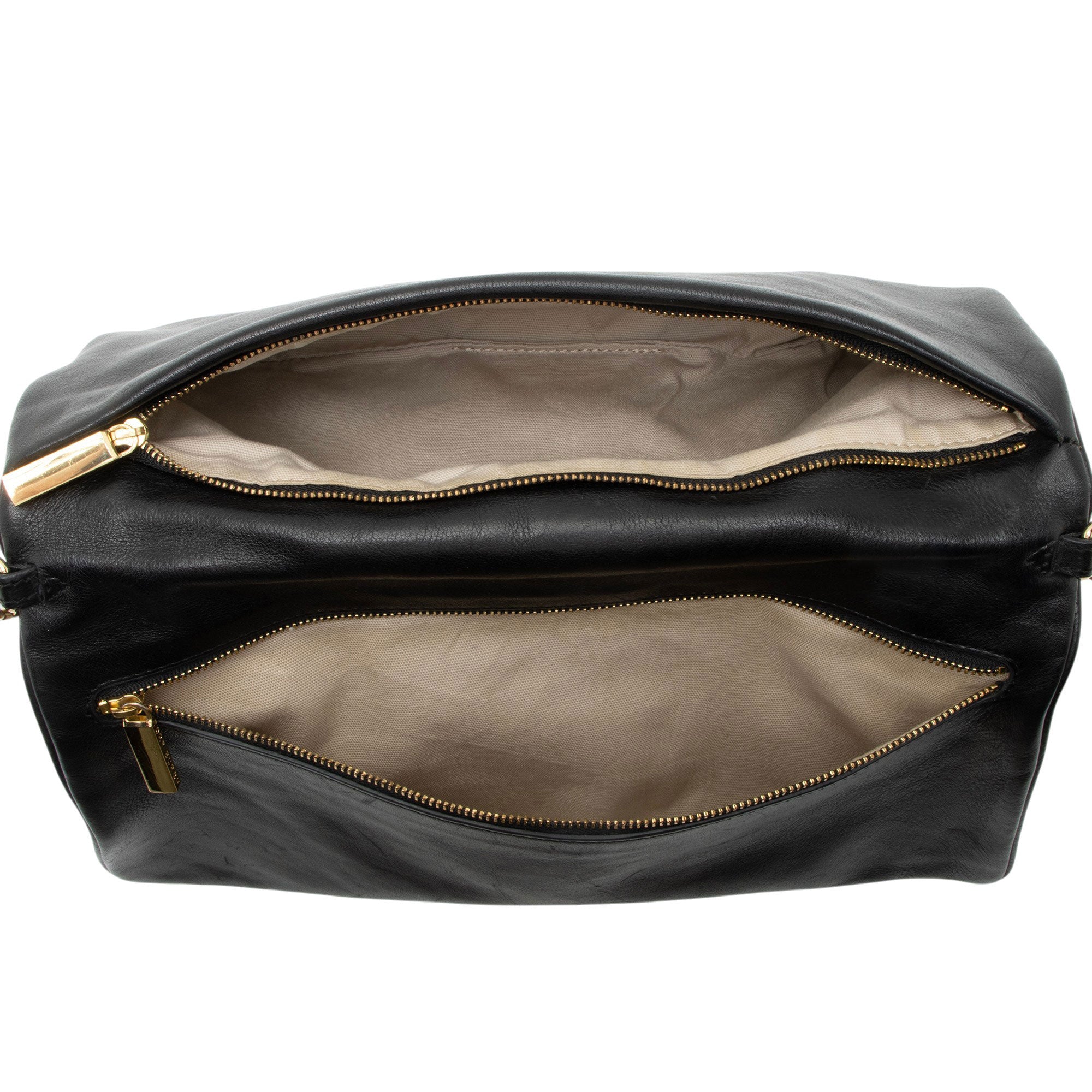 Tory Burch Leather Reva Bombe Clutch