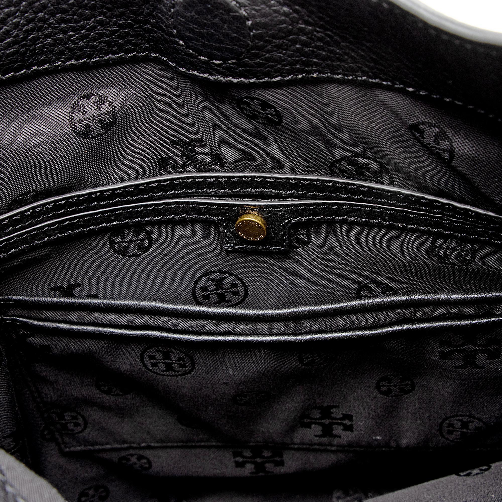 Tory Burch Leather Robinson Large Hobo (SHF-NMxtJu)
