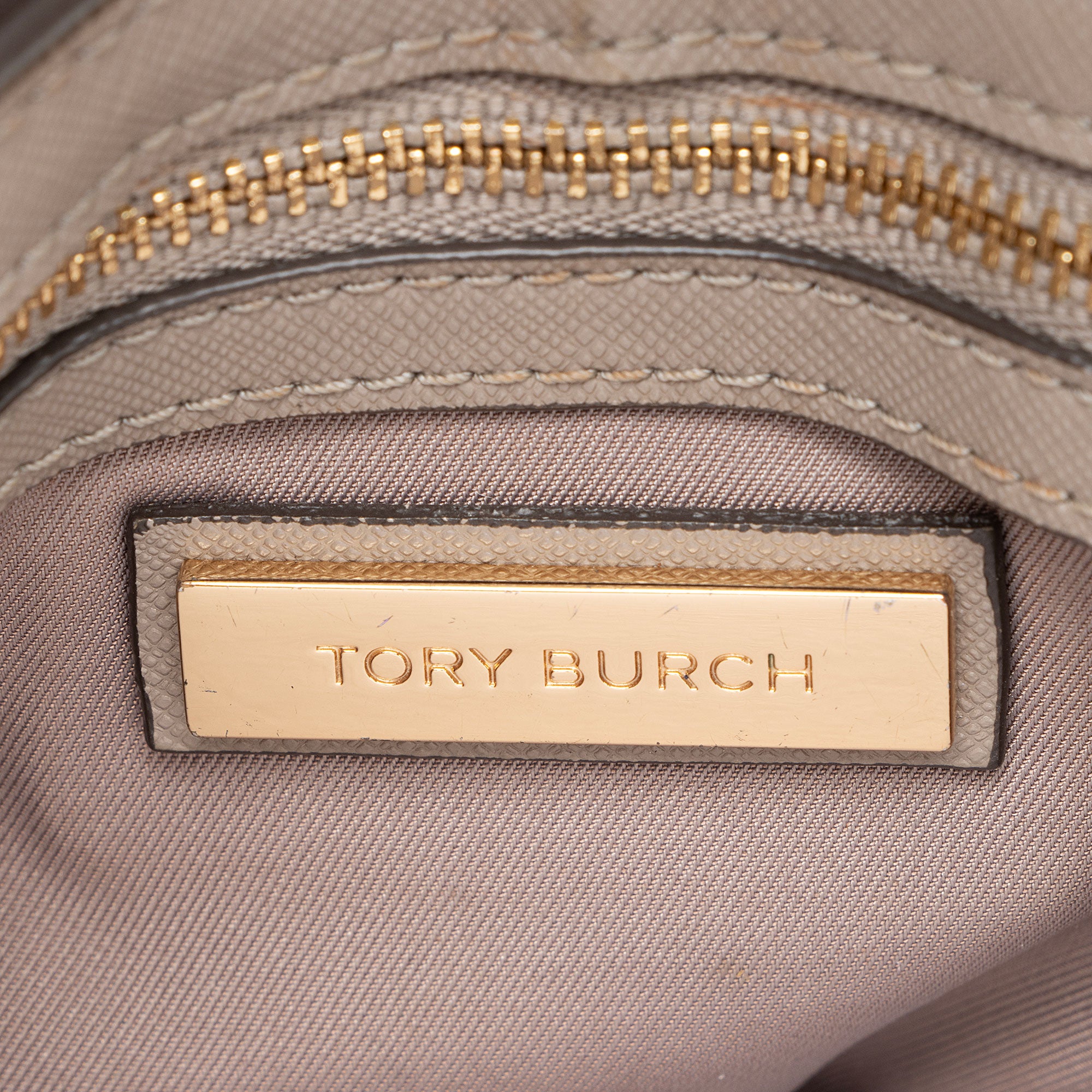 Tory Burch Leather Robinson Small Top Handle