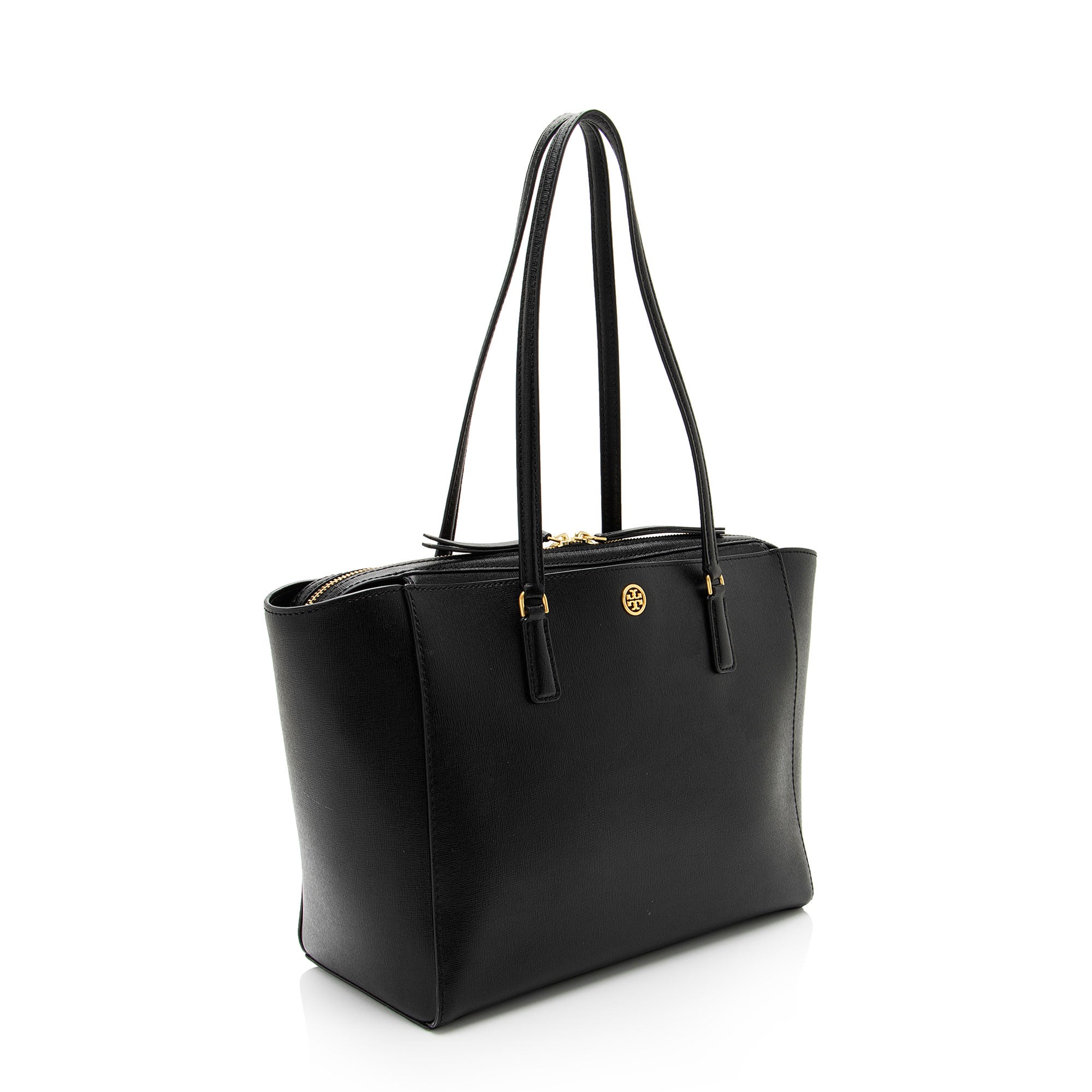 Tory Burch Leather Robinson Small Tote