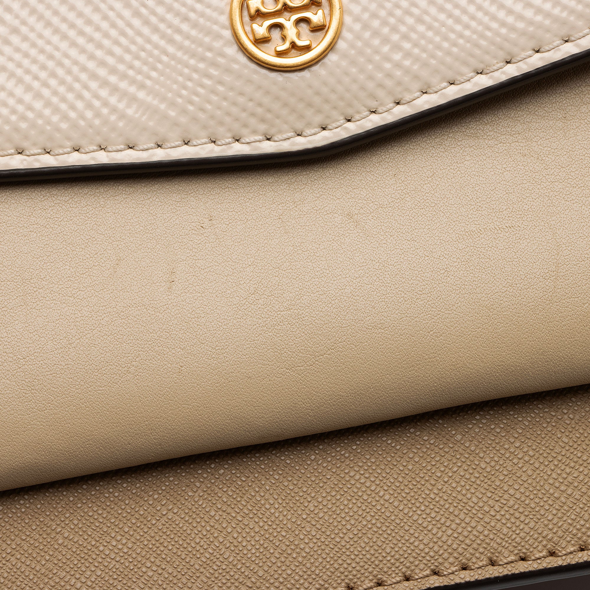 Tory Burch Leather Robinson Top Handle