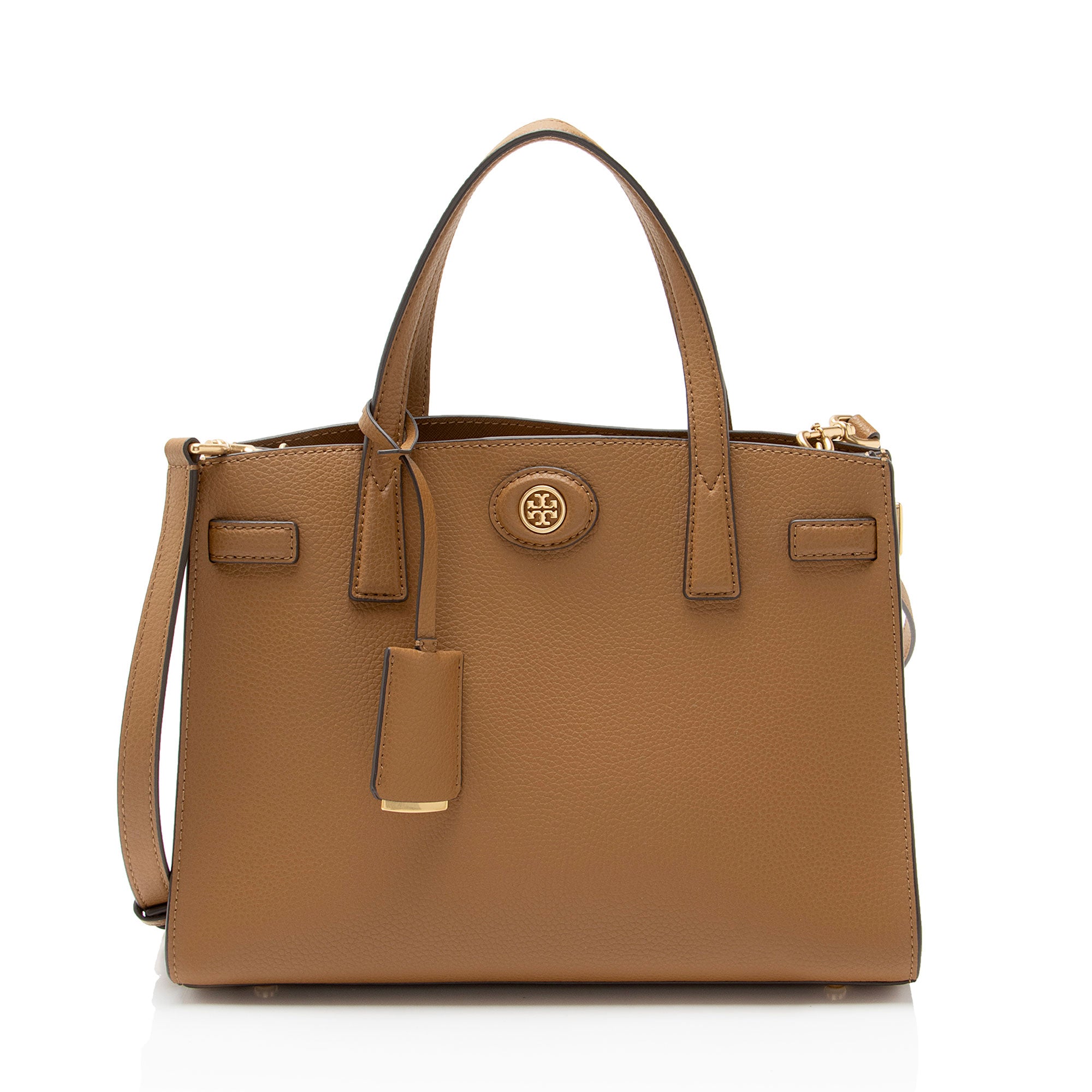 Tory Burch Leather Robinson Small Satchel