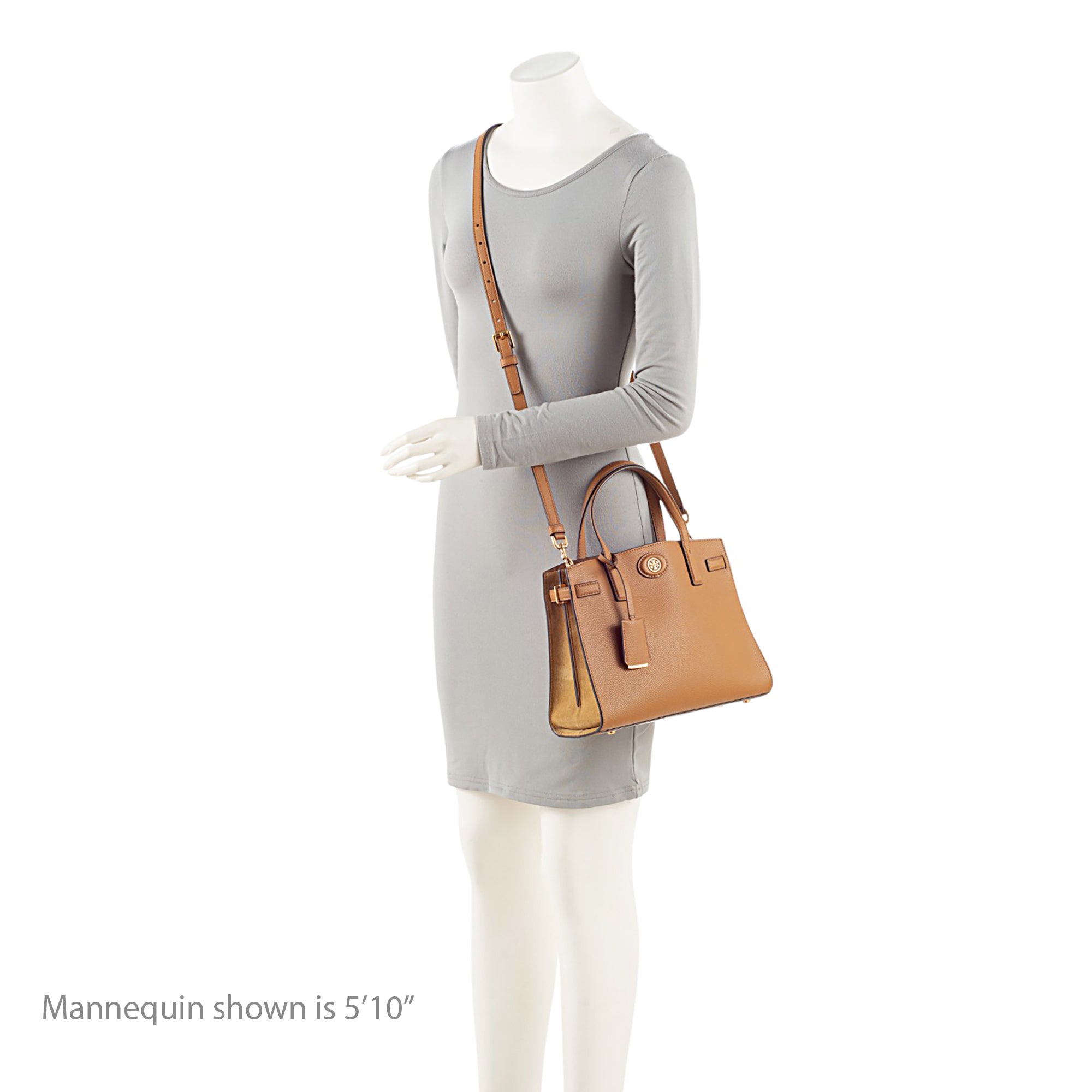 Tory Burch Leather Robinson Small Satchel