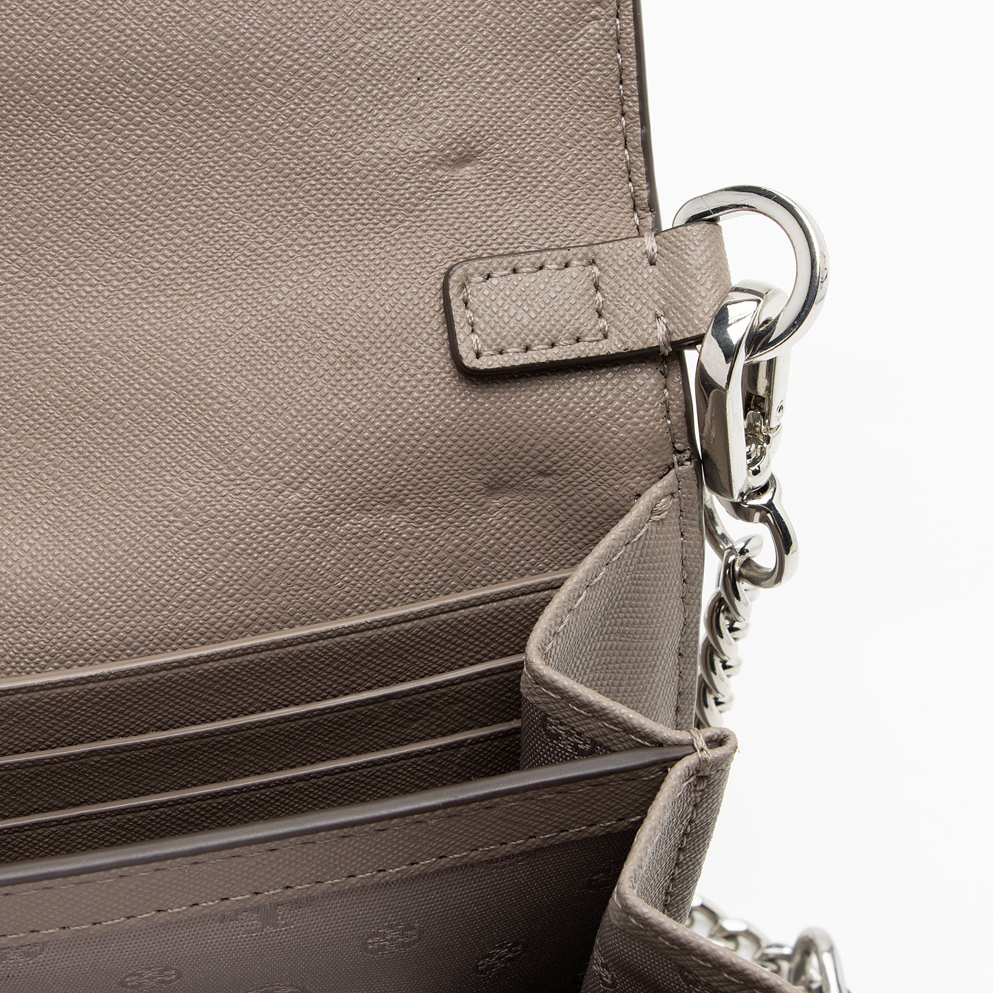 Tory Burch Leather Robinson Wallet on Chain Bag