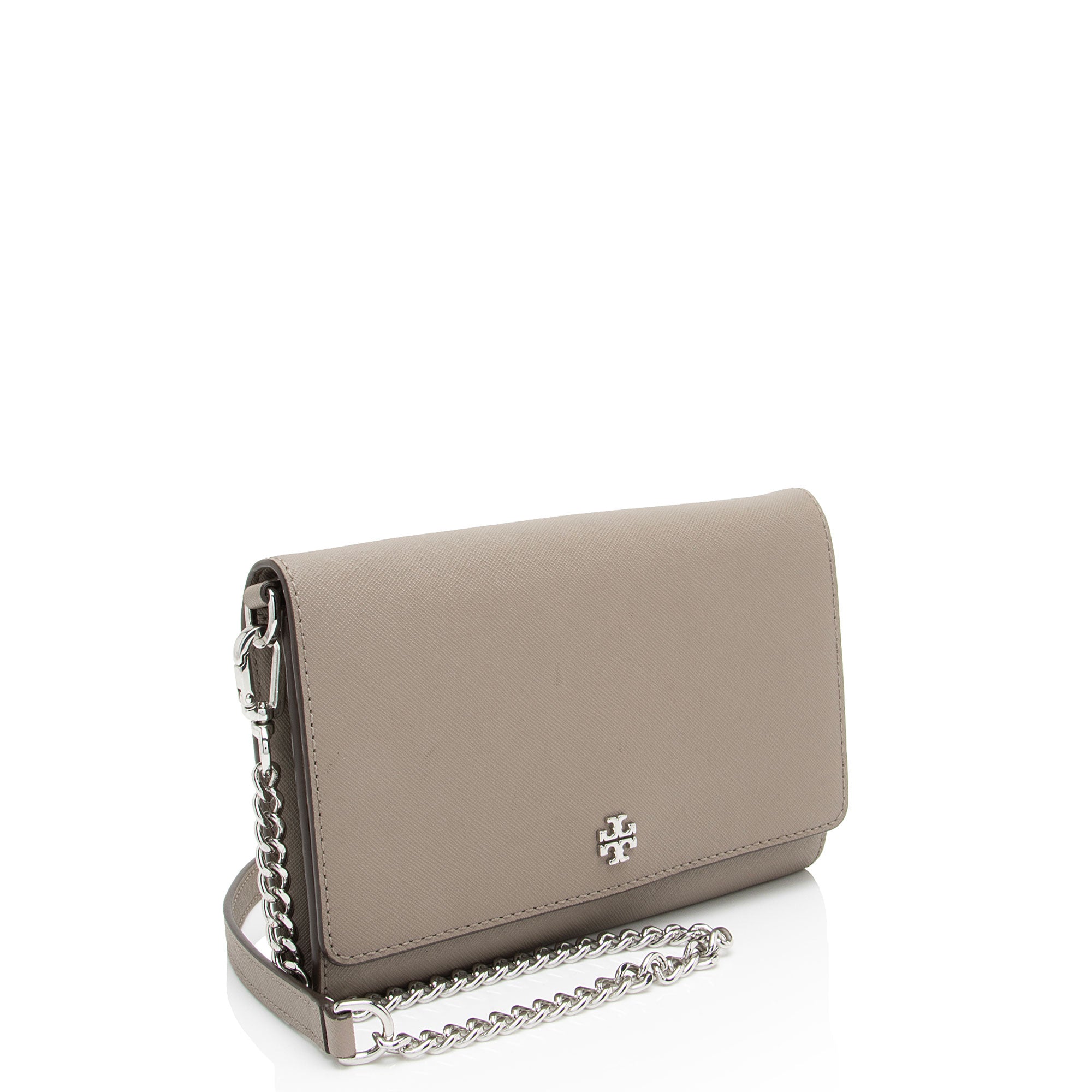 Tory Burch Leather Robinson Wallet on Chain Bag