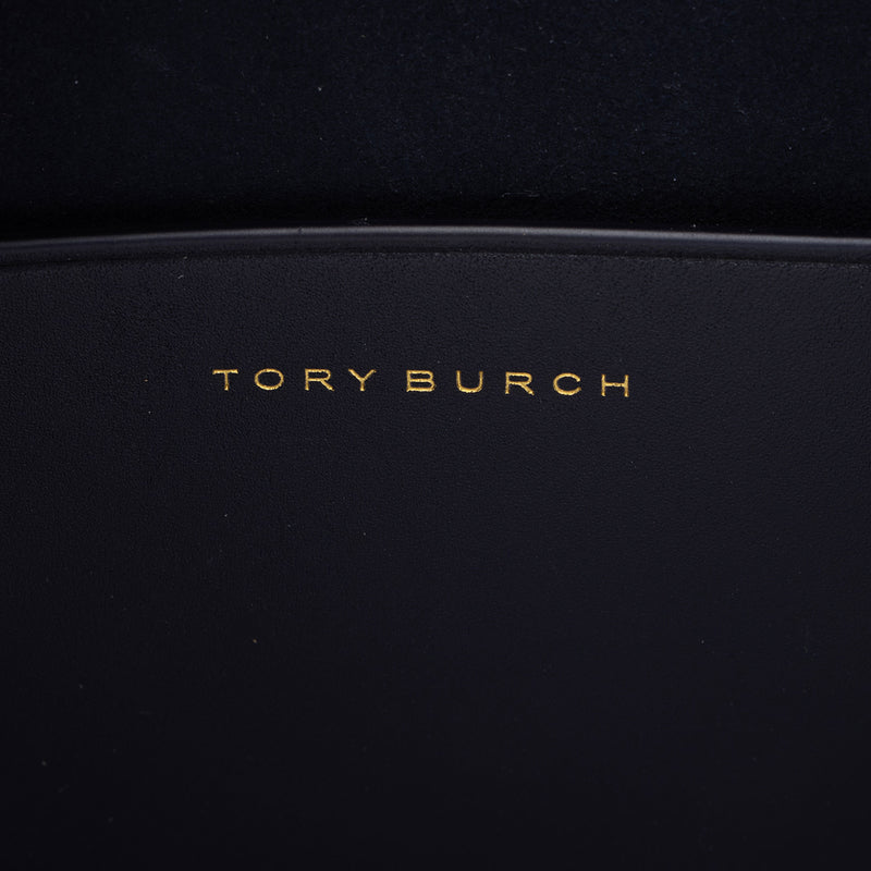 Tory Burch Leather Small Bucket Bag (SHF-1fmpNy)