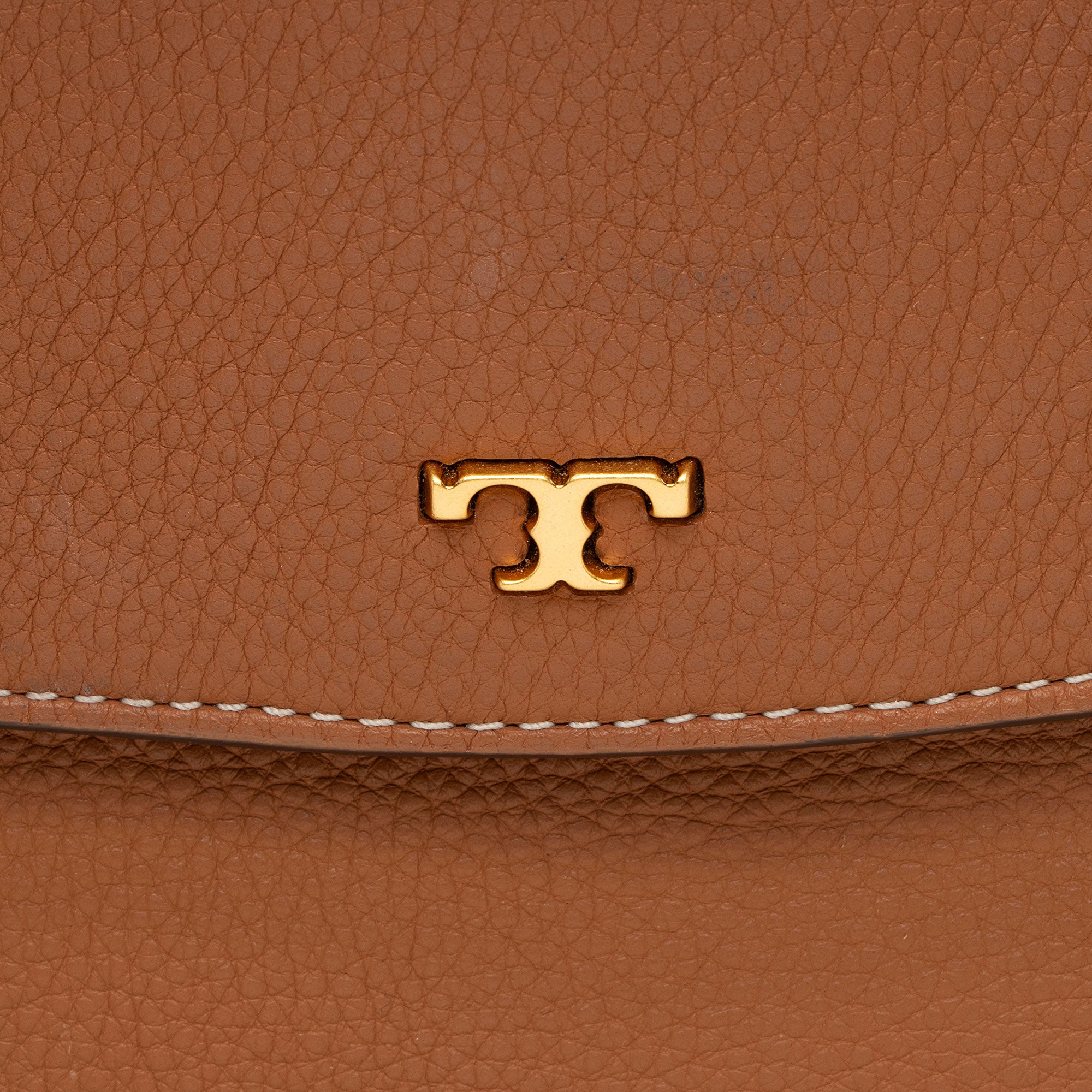 Tory Burch Leather Raffia Half Moon Medium Satchel