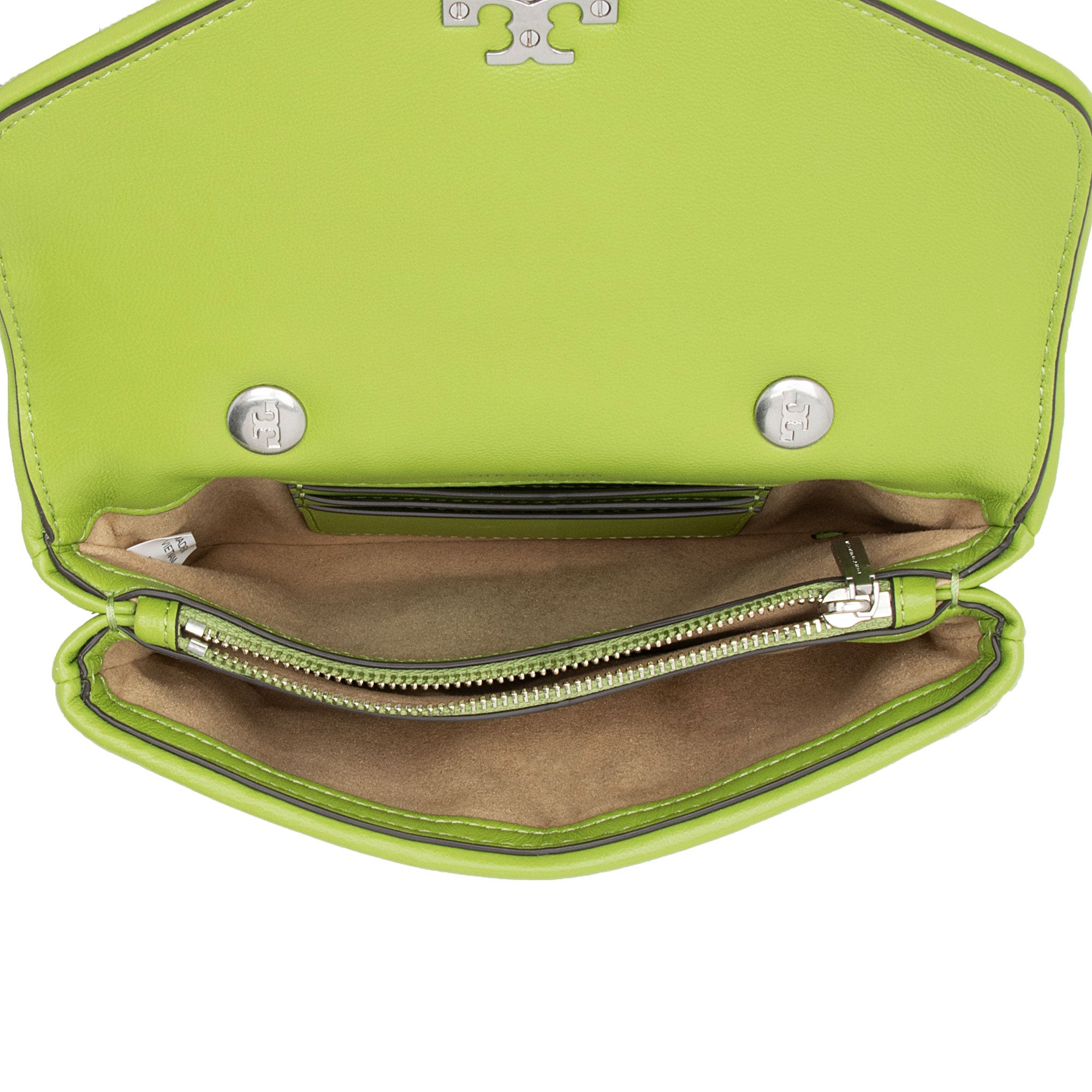 Tory Burch Leather Striped Kira Bombe Mini Top Handle Shoulder Bag (SHF-6fAaKC)