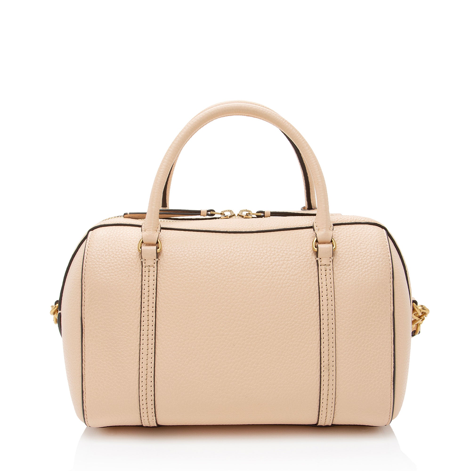 Tory Burch Leather Thea Tassel Satchel (SHF-CkfZJG)