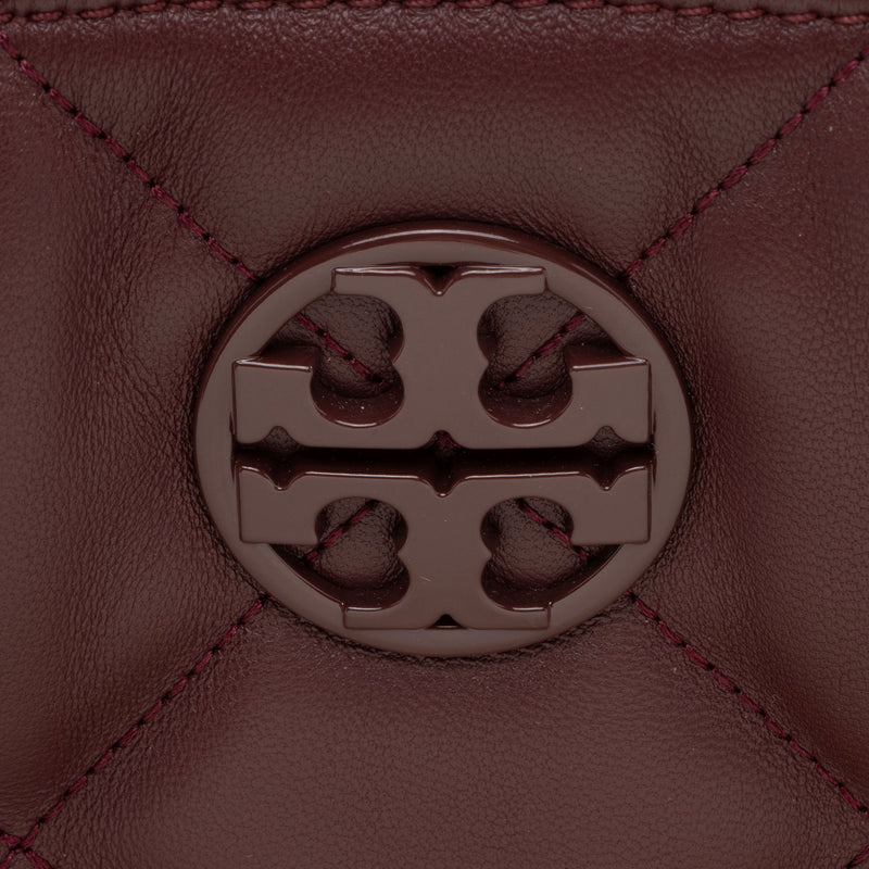 Tory Burch Leather Willa Soft Tote (SHF-unFpNp)