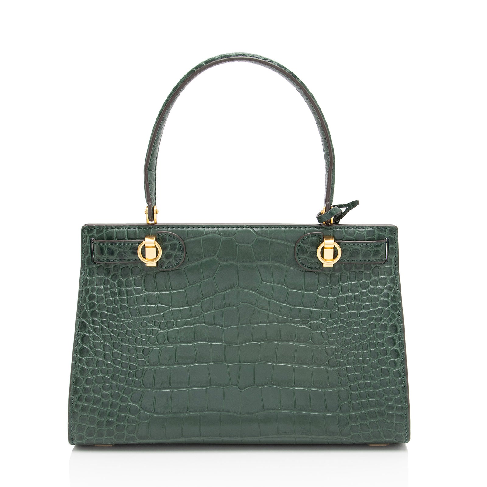 Lee radziwill croc embossed leather tote online