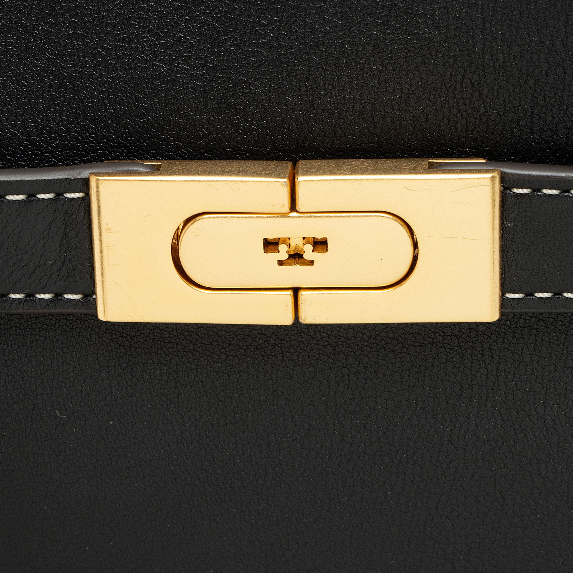 Tory Burch Lee Radziwill Leather Small Double Satchel