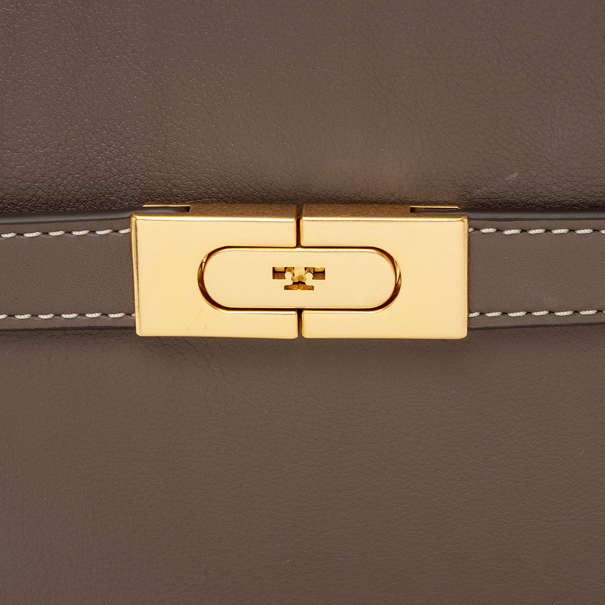 Tory Burch Lee Radziwill Leather Small Double Satchel