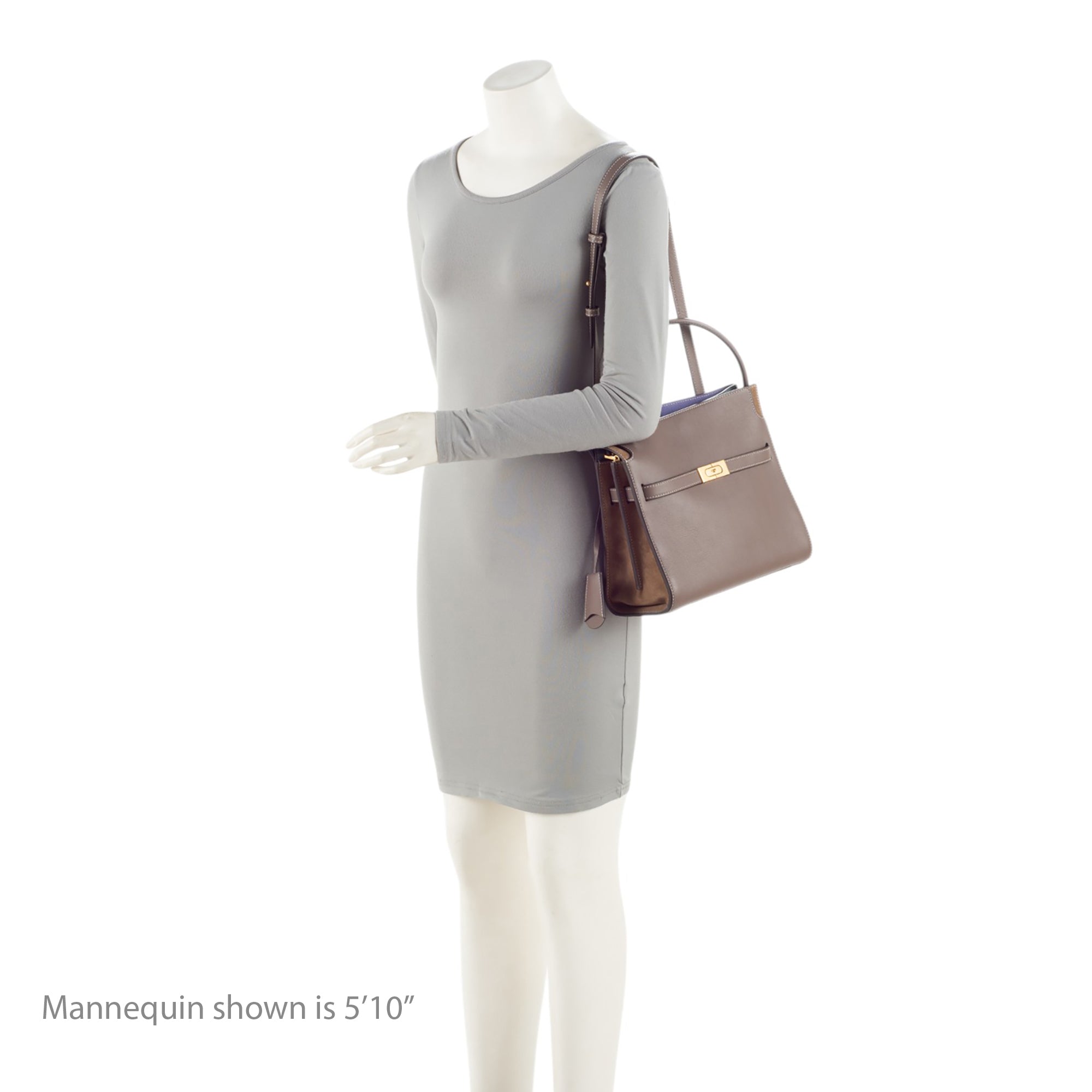 Tory Burch Lee Radziwill Leather Small Double Satchel
