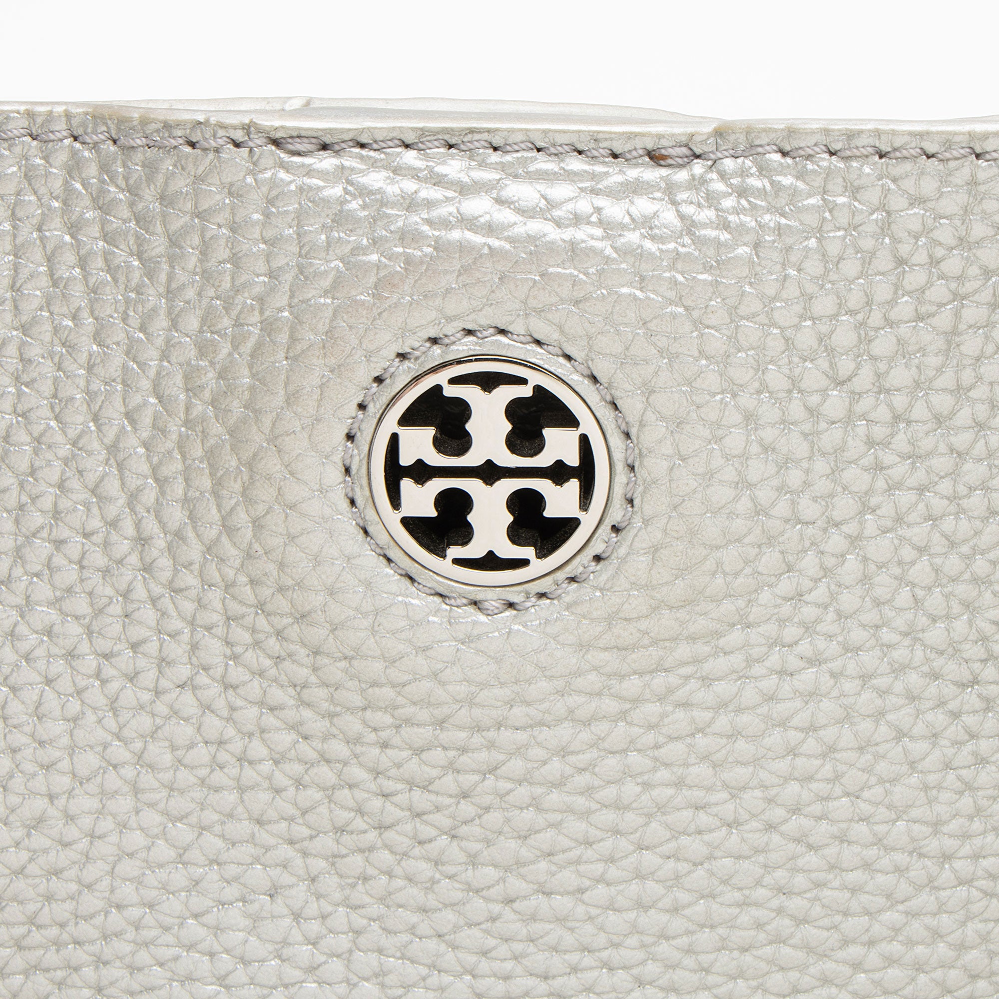 Tory Burch Metallic Leather Perry Tote