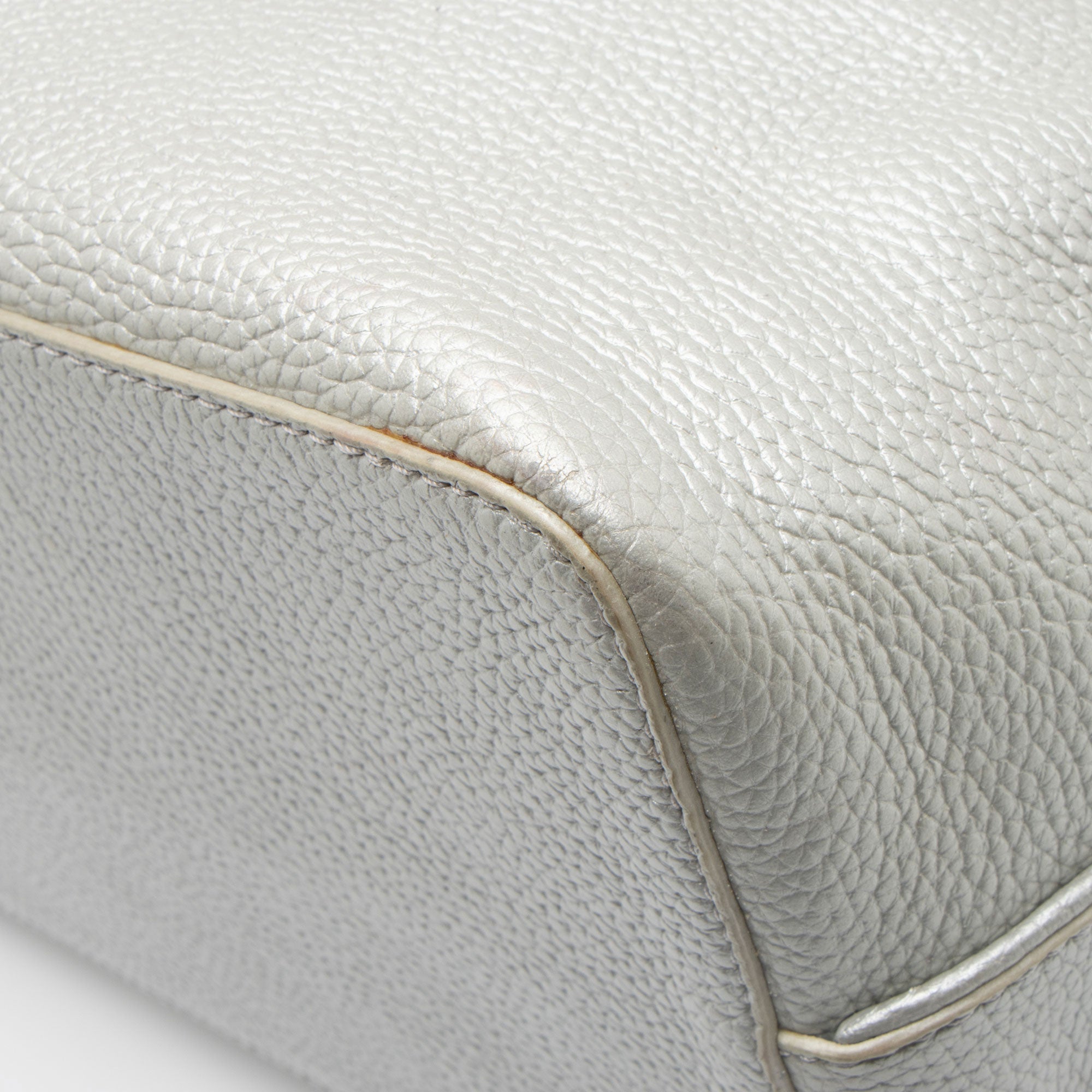 Tory Burch Metallic Leather Perry Tote