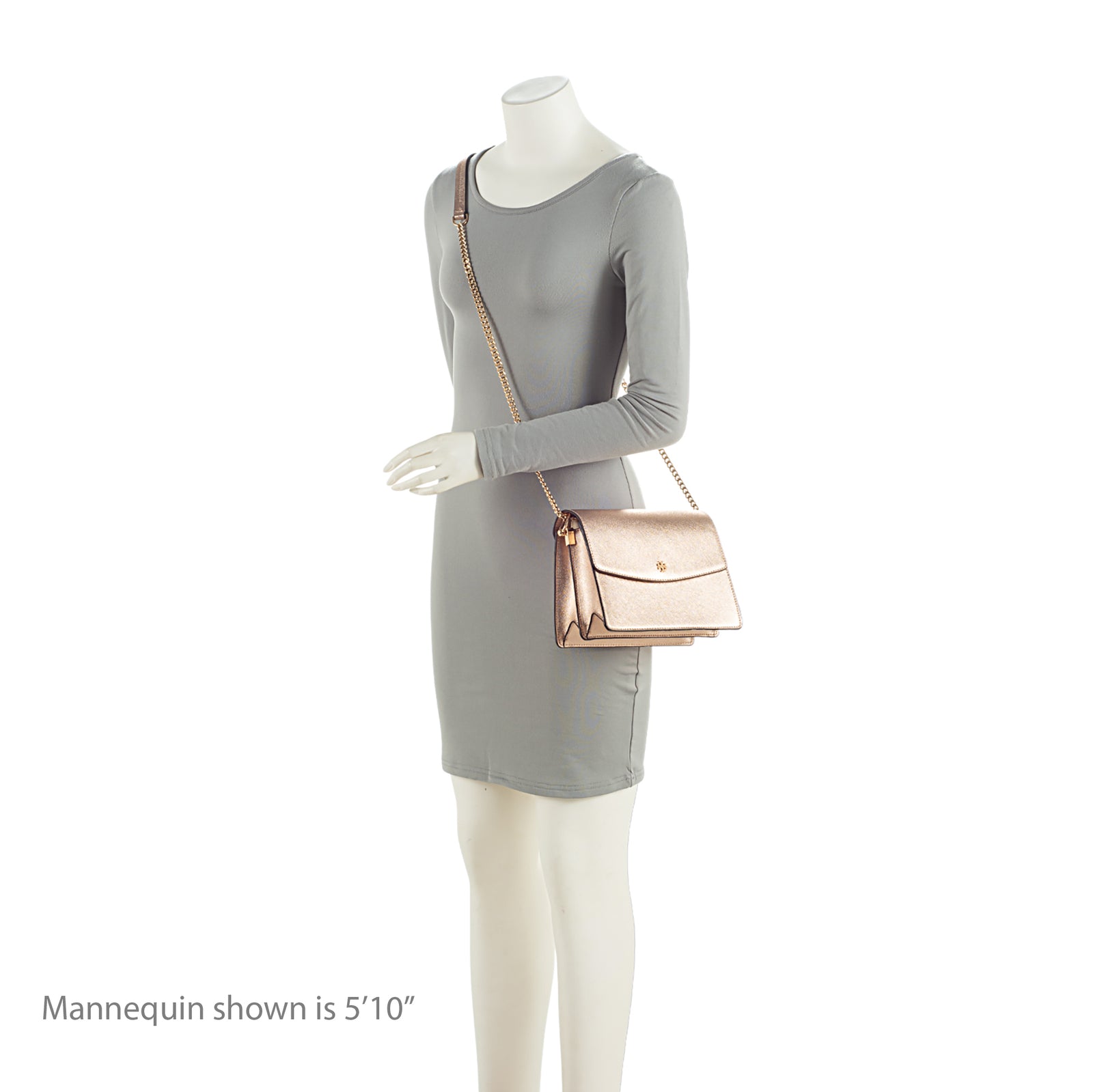 Tory Burch Metallic Saffiano Leather Robinson Shoulder Bag SHF di2rQw LuxeDH