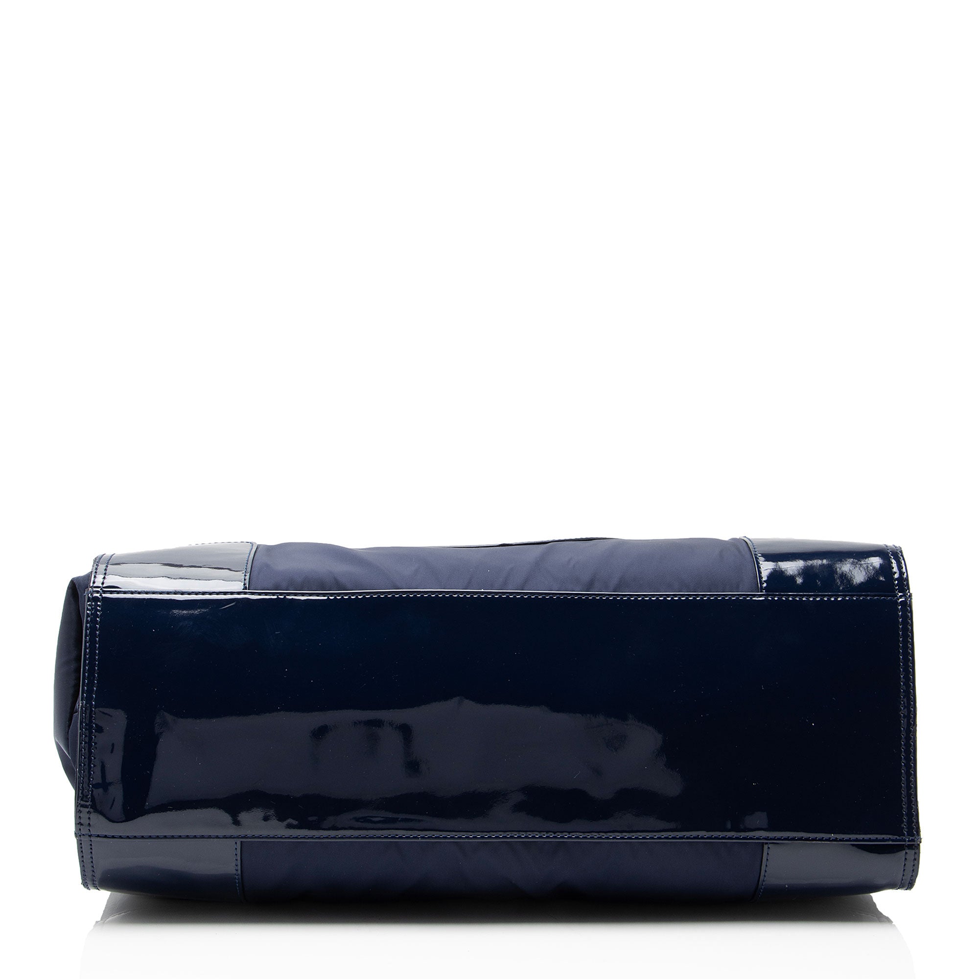 Tory Burch Nylon Patent Leather Ella Tote