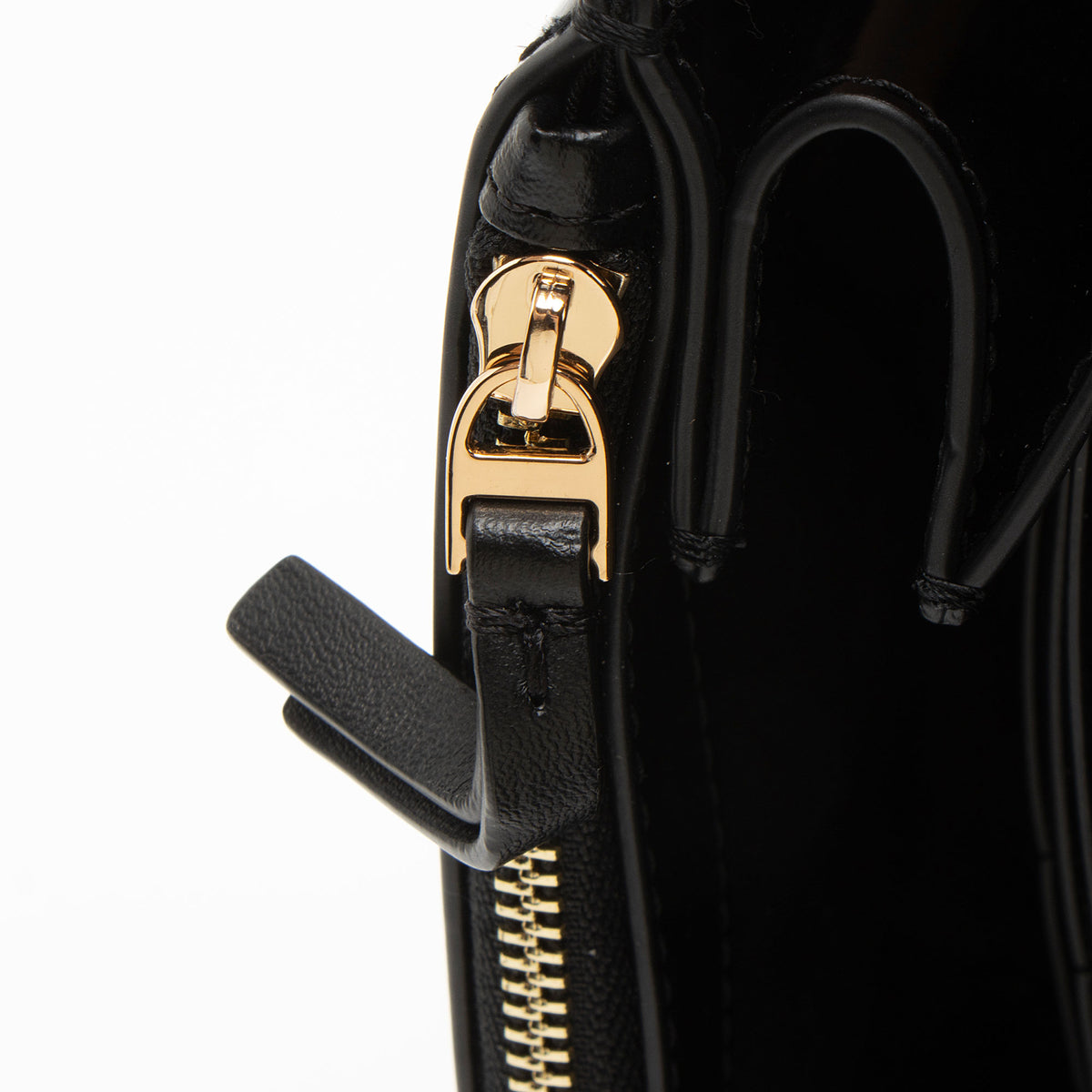 Tory Burch Patent Leather Emerson Wallet on Chain