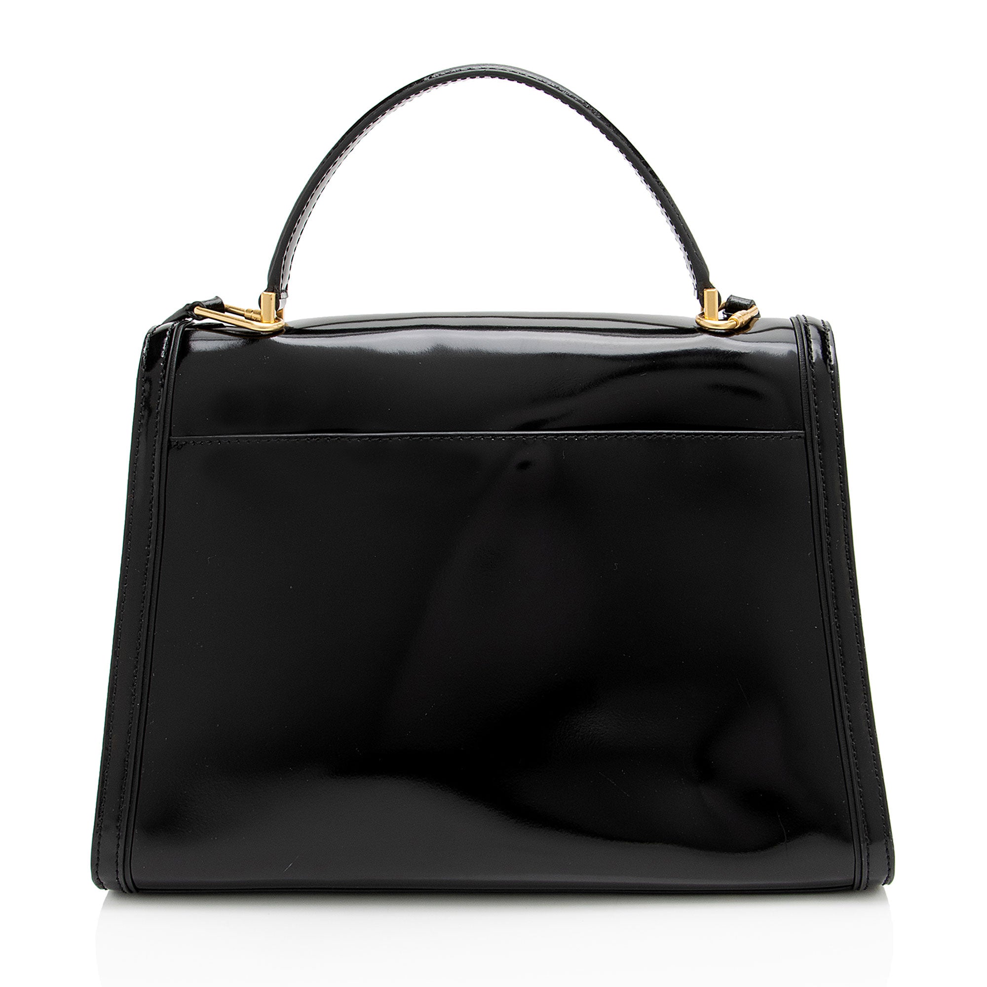 Tory Burch Patent Leather Juliette Top Handle
