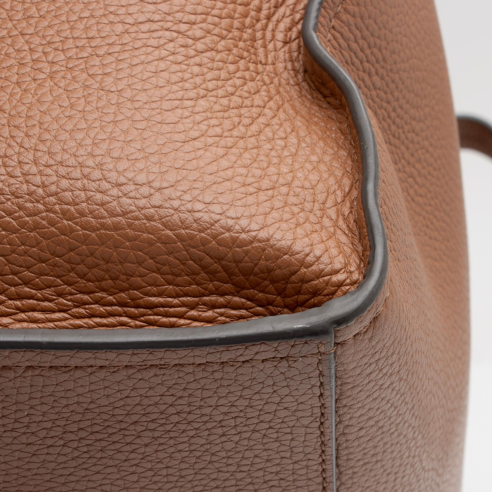 Tory Burch Pebbled Leather Thea Tassel Large Tote (SHF-XpGwbc)