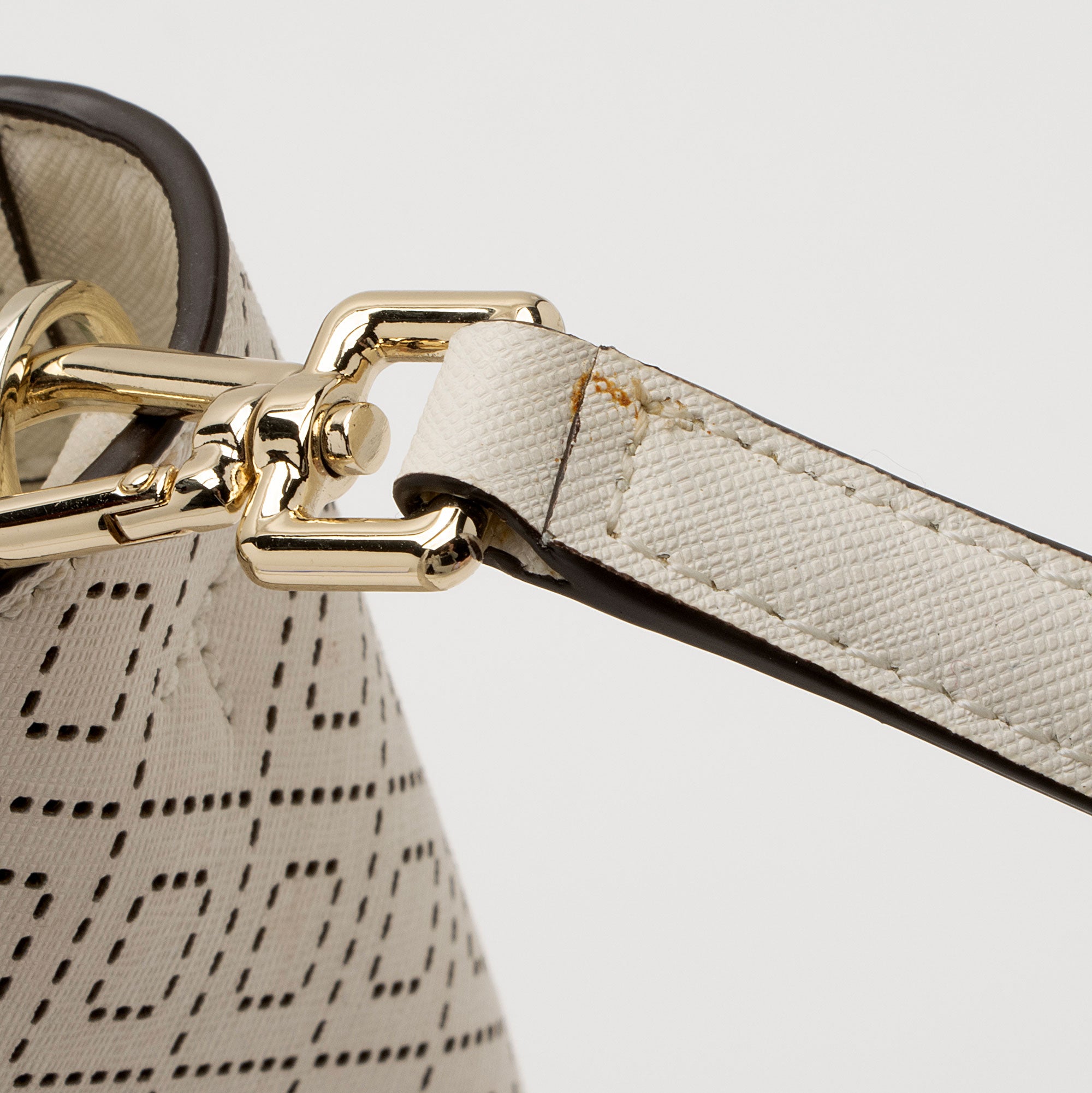 Tory Burch Perforated Leather Robinson Small Tote (SHF-dL86y8)