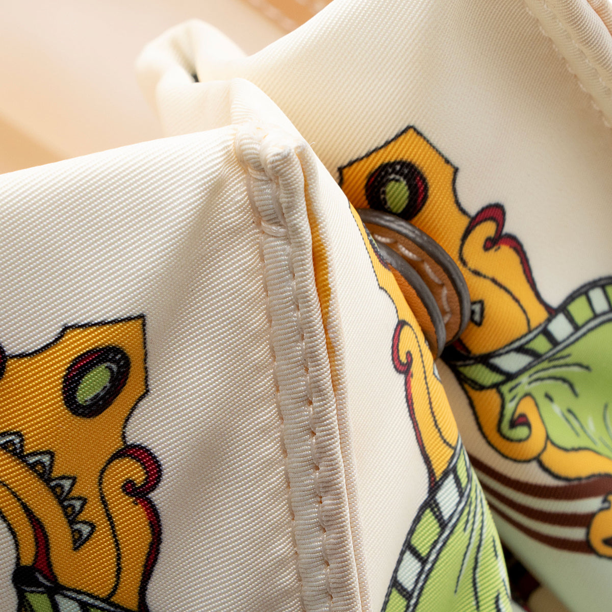 Tory Burch Printed Nylon Leather Ella Tote