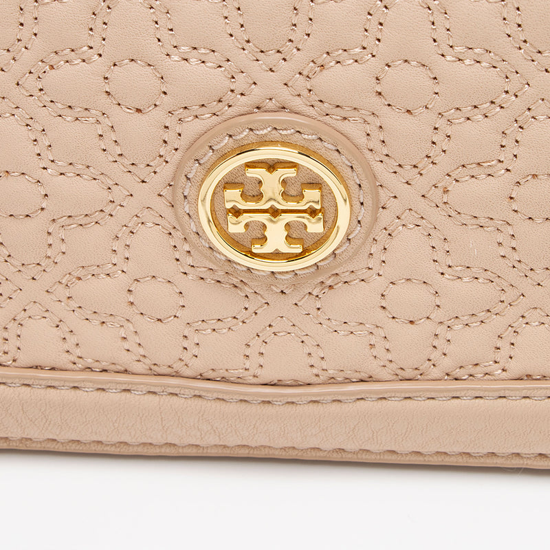 Tory Burch Quilted Leather Bryant Flap Shoulder Bag (SHF-PDTCRQ)