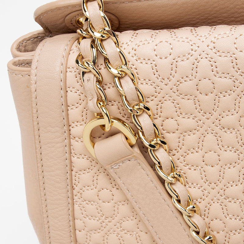 Tory Burch Quilted Leather Bryant Flap Shoulder Bag (SHF-PDTCRQ)