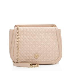 Tory Burch Quilted Leather Bryant Flap Shoulder Bag (SHF-PDTCRQ)