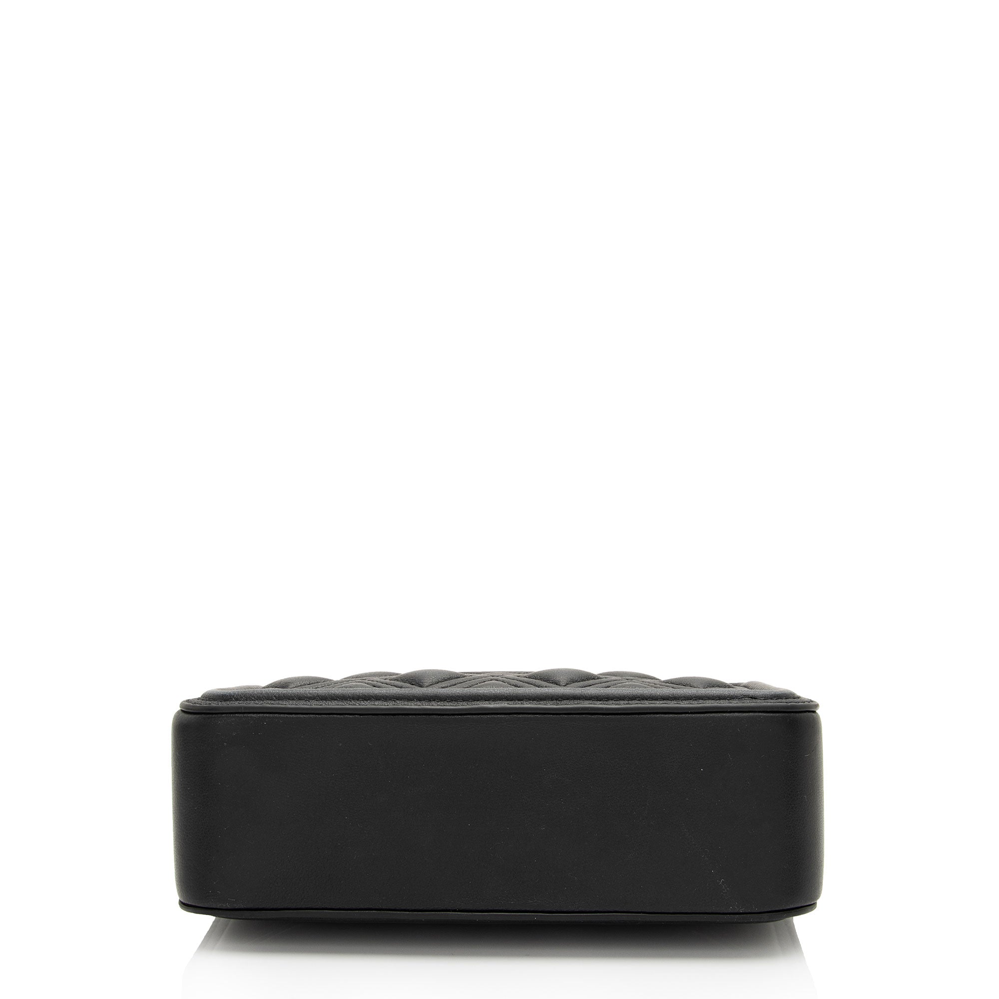 Tory Burch Quilted Leather Fleming Double-Zip Mini Bag (SHF-6foPdW)