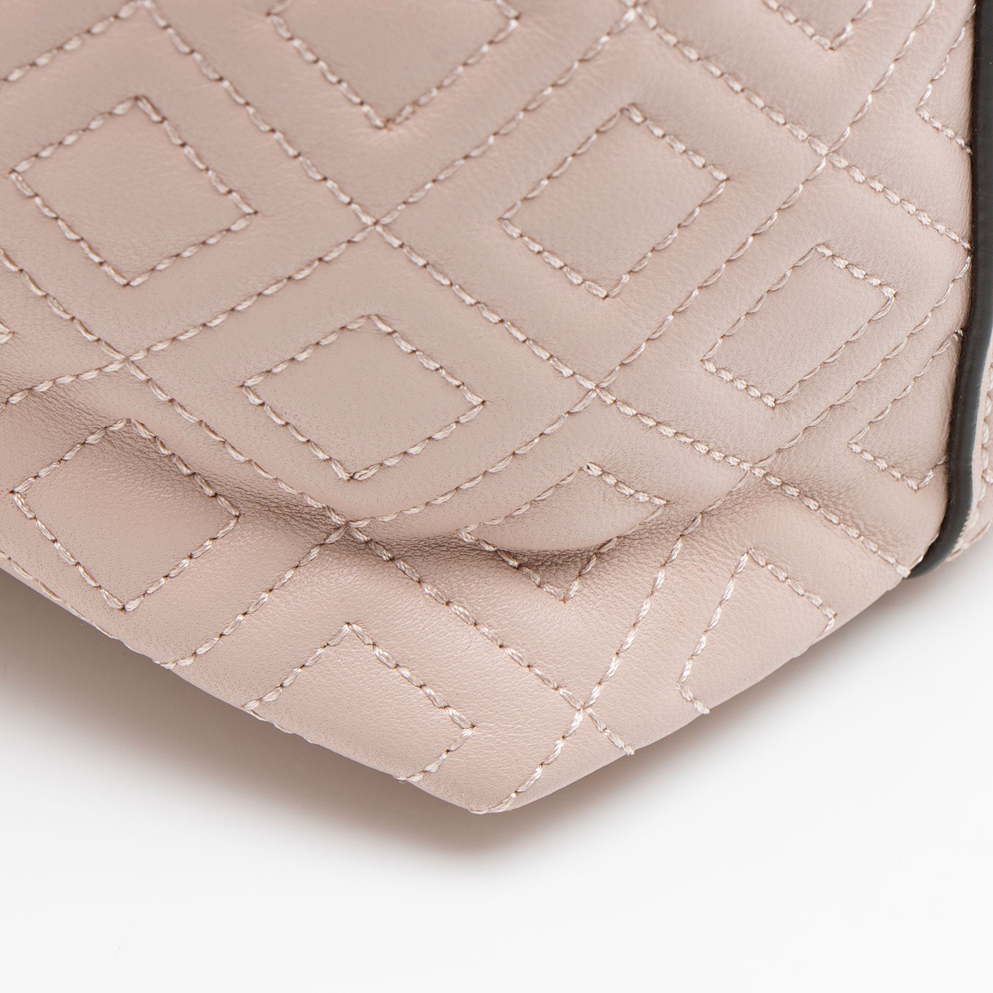 Tory Burch Quilted Leather Fleming Small Tote