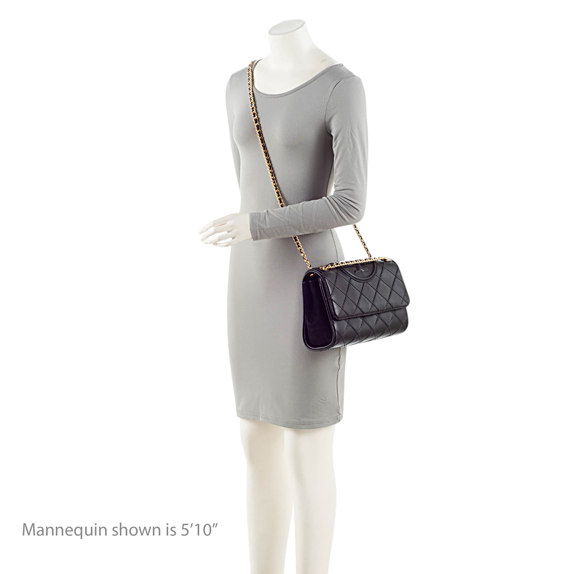 Tory Burch Quilted Leather Fleming Soft Medium Shoulder Bag