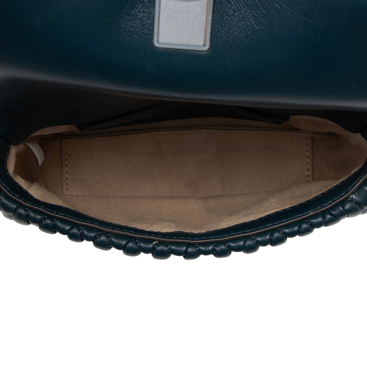 Tory Burch Ruched Leather Kira Mini Flap Bag