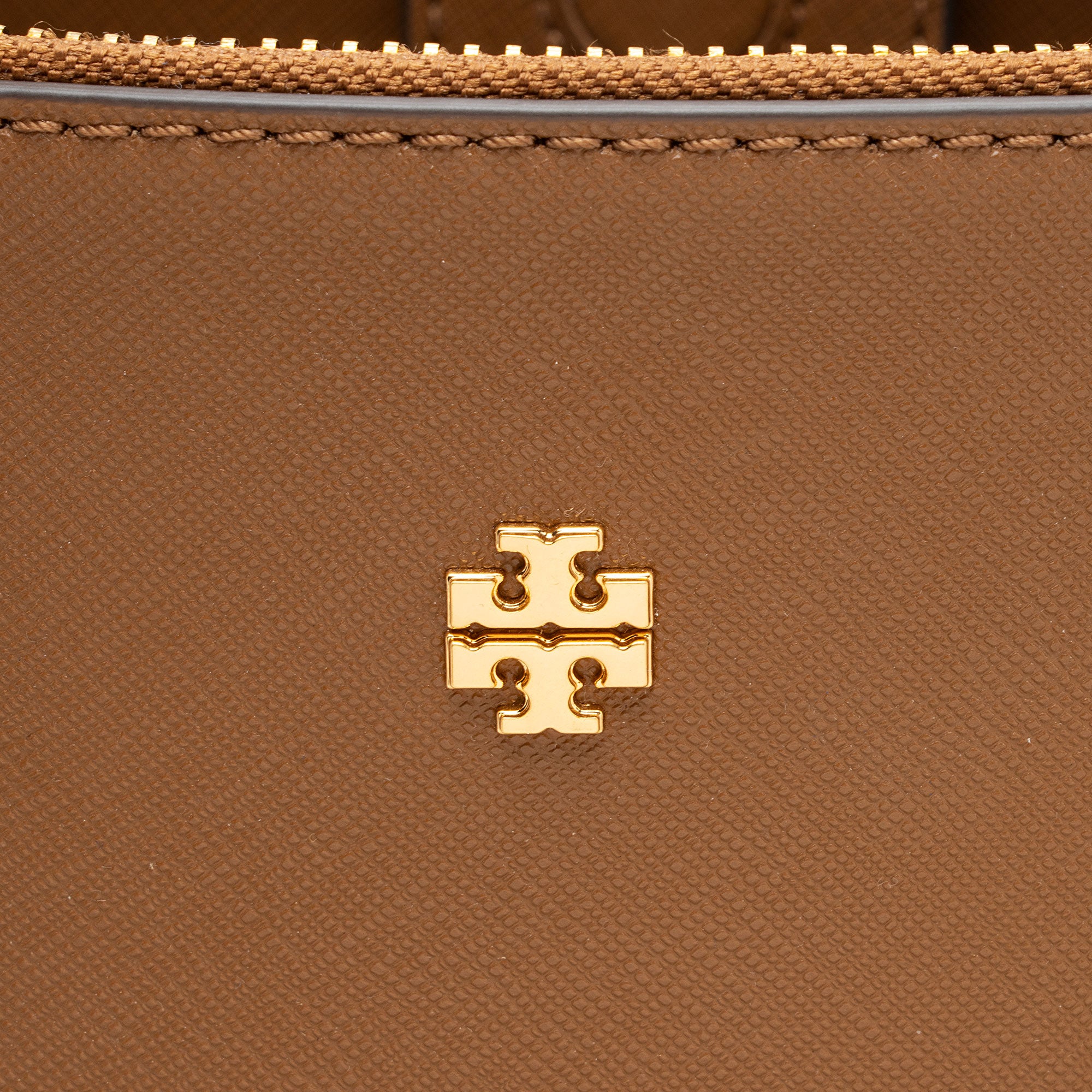 Tory Burch Saffiano Leather Emerson Double Zip Large Tote (SHF-atmA95)